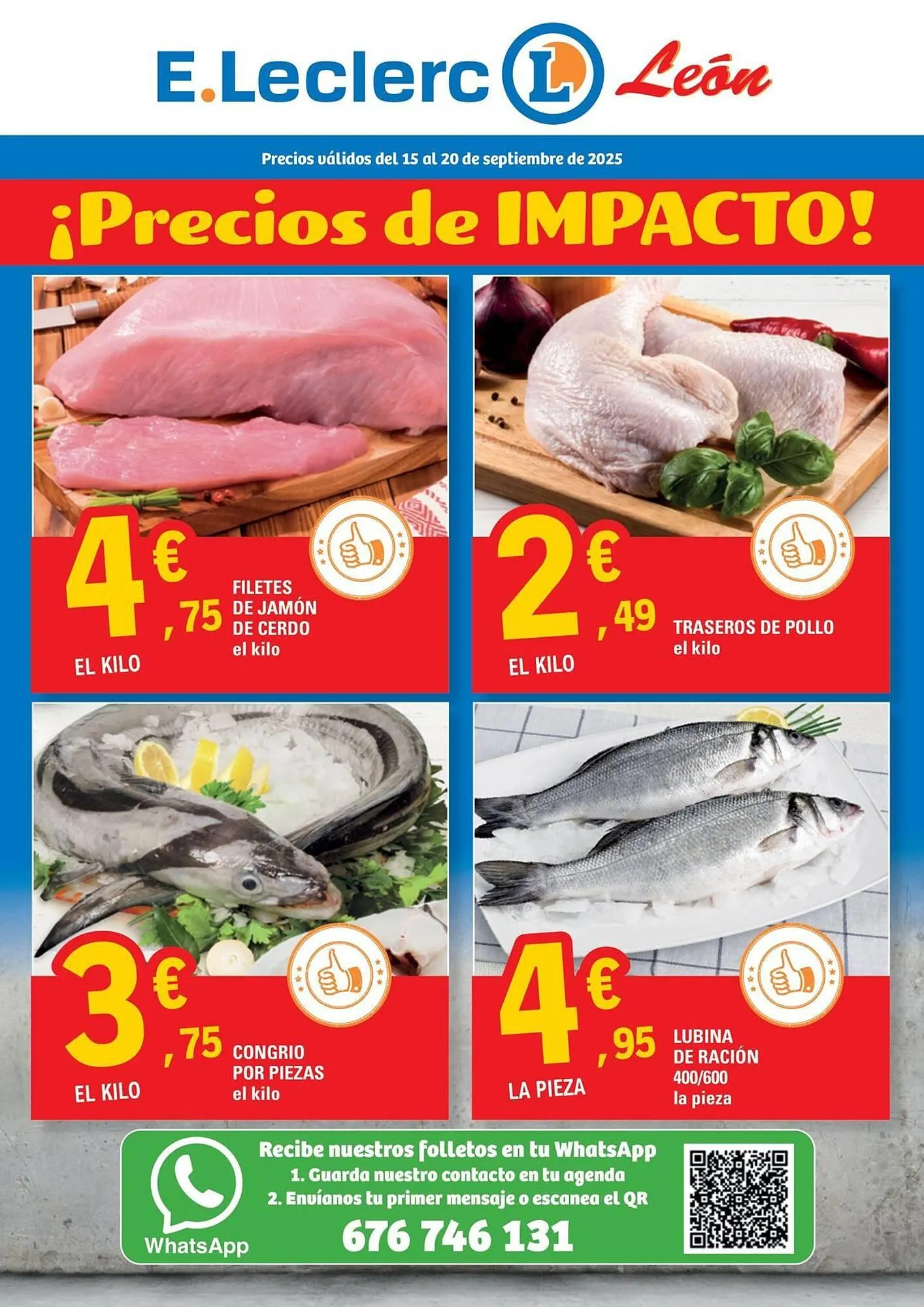 Catálogo de Catálogo E.Leclerc 16 de septiembre al 20 de septiembre 2025 - Página 1