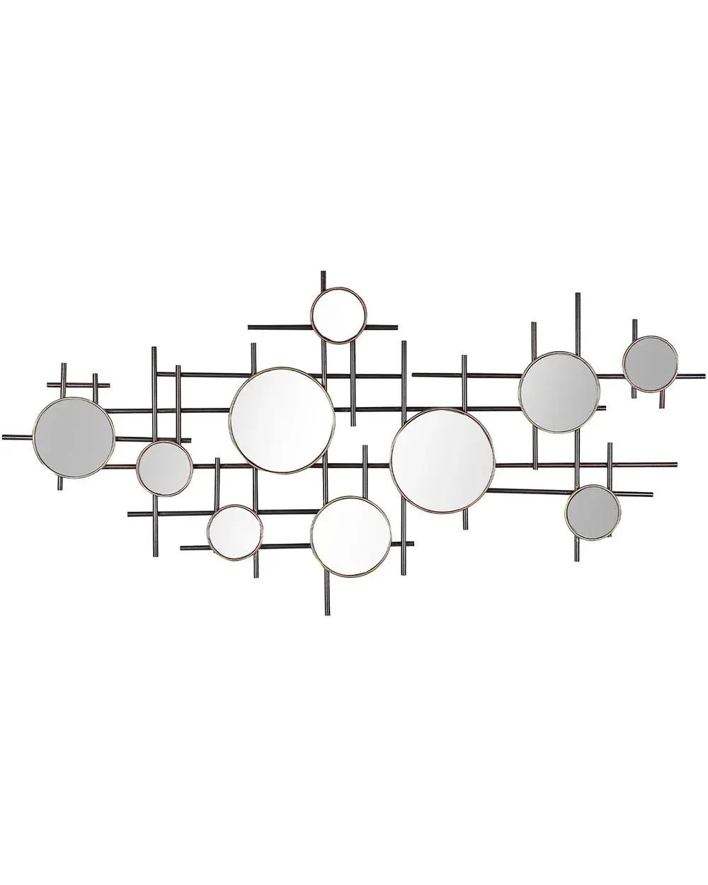 Espejo IBOS 113 cm 55 cm Metal Negro