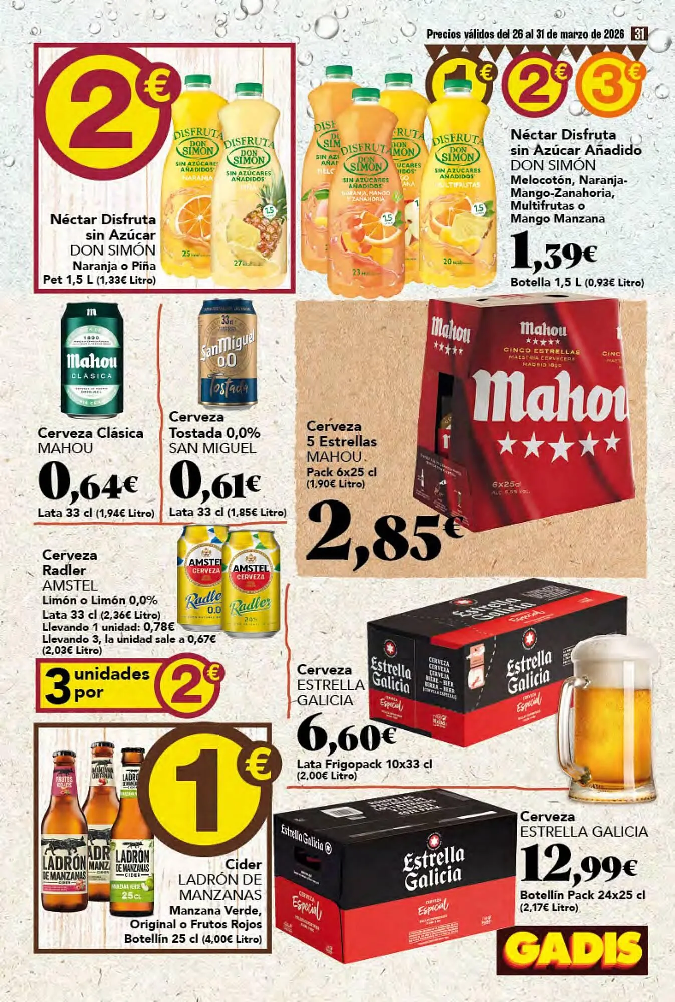 Catálogo de Folleto Gadis 26 de marzo al 31 de marzo 2026 - Página 31