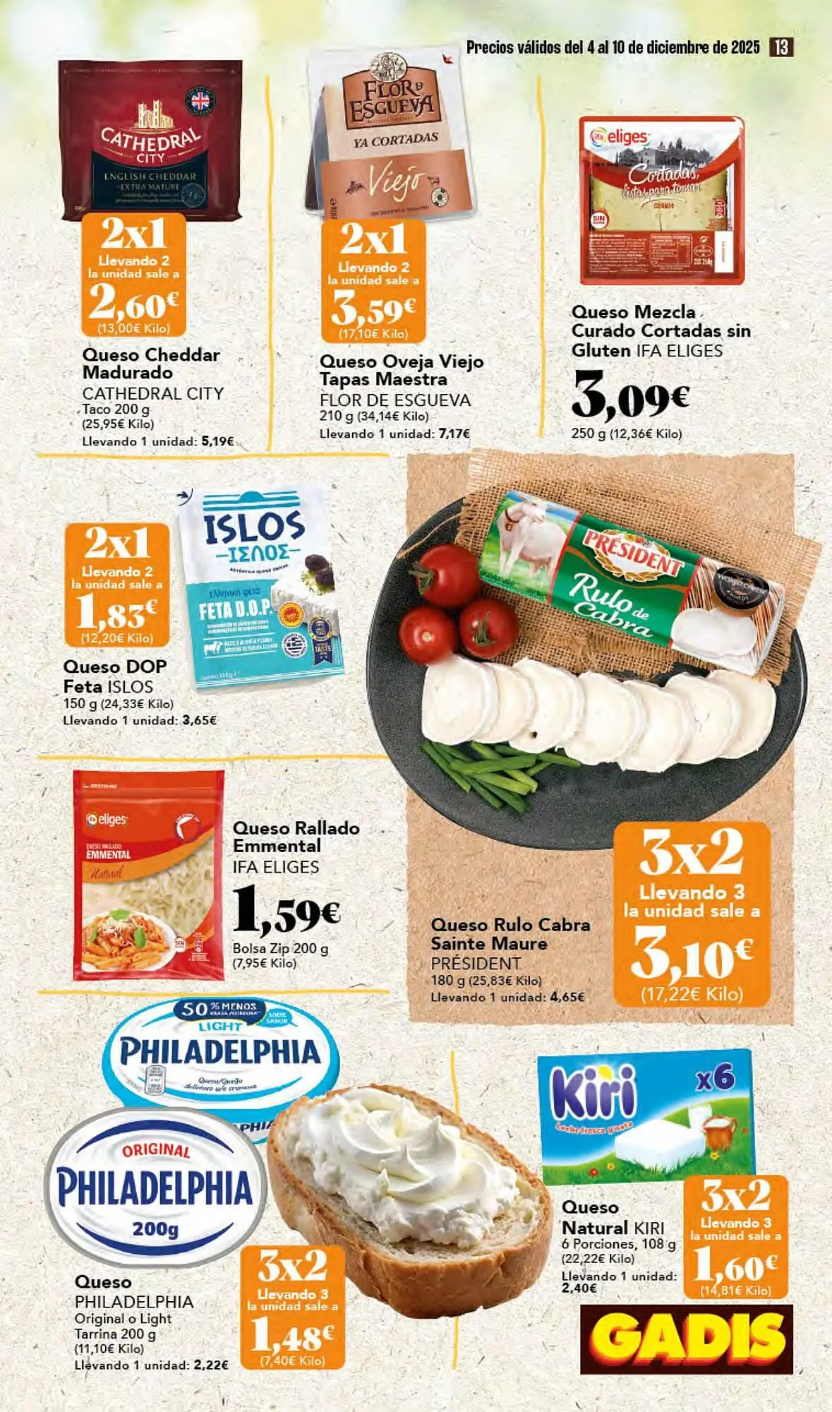 Catálogo de Folleto Gadis 4 de diciembre al 10 de diciembre 2025 - Página 13