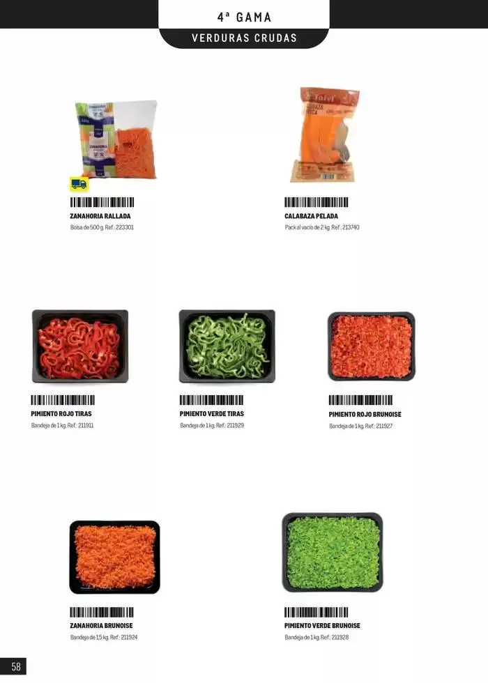 Catálogo de Frutas y verduras 8 de enero al 30 de junio 2025 - Página 58