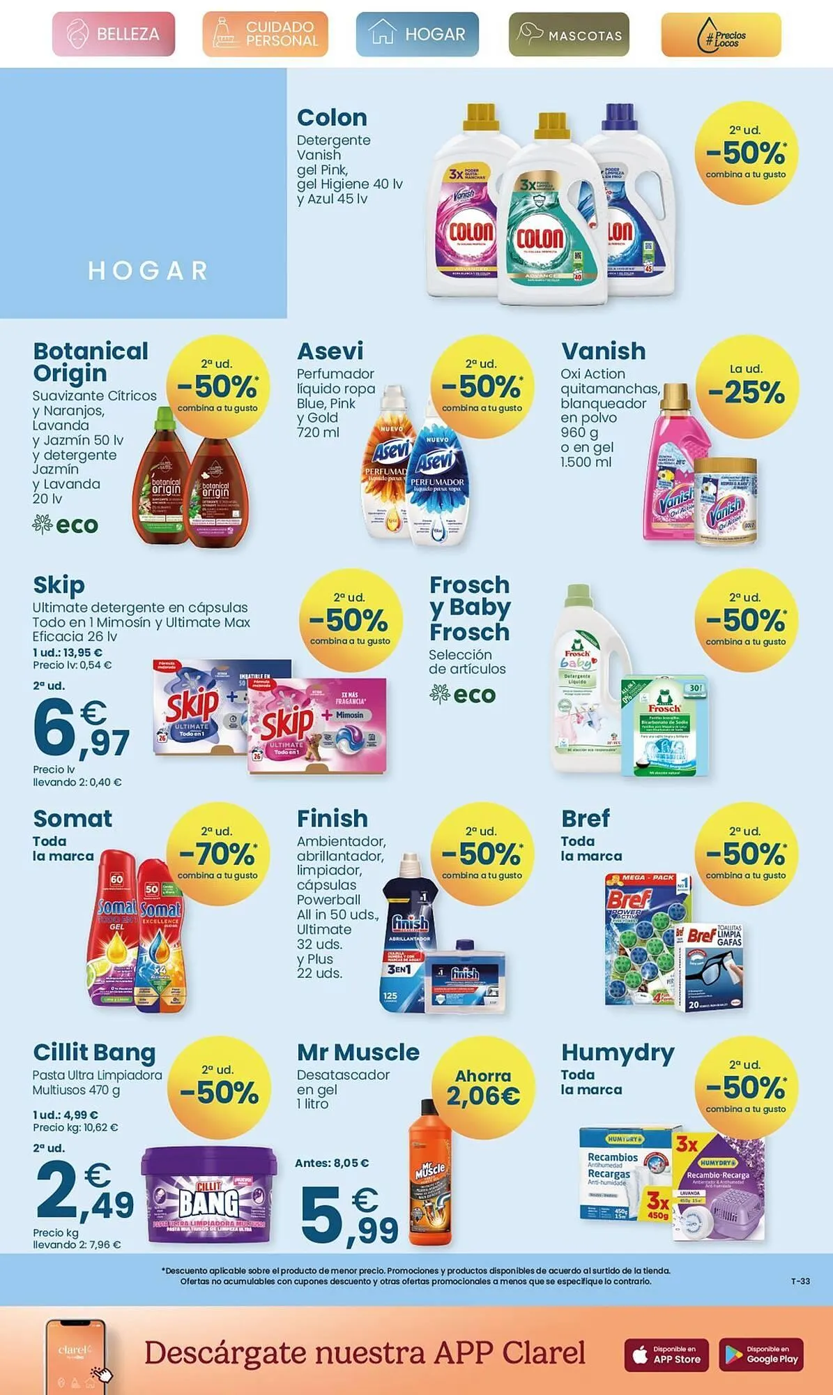 Catálogo de Folleto Clarel 2 de abril al 12 de mayo 2026 - Página 9