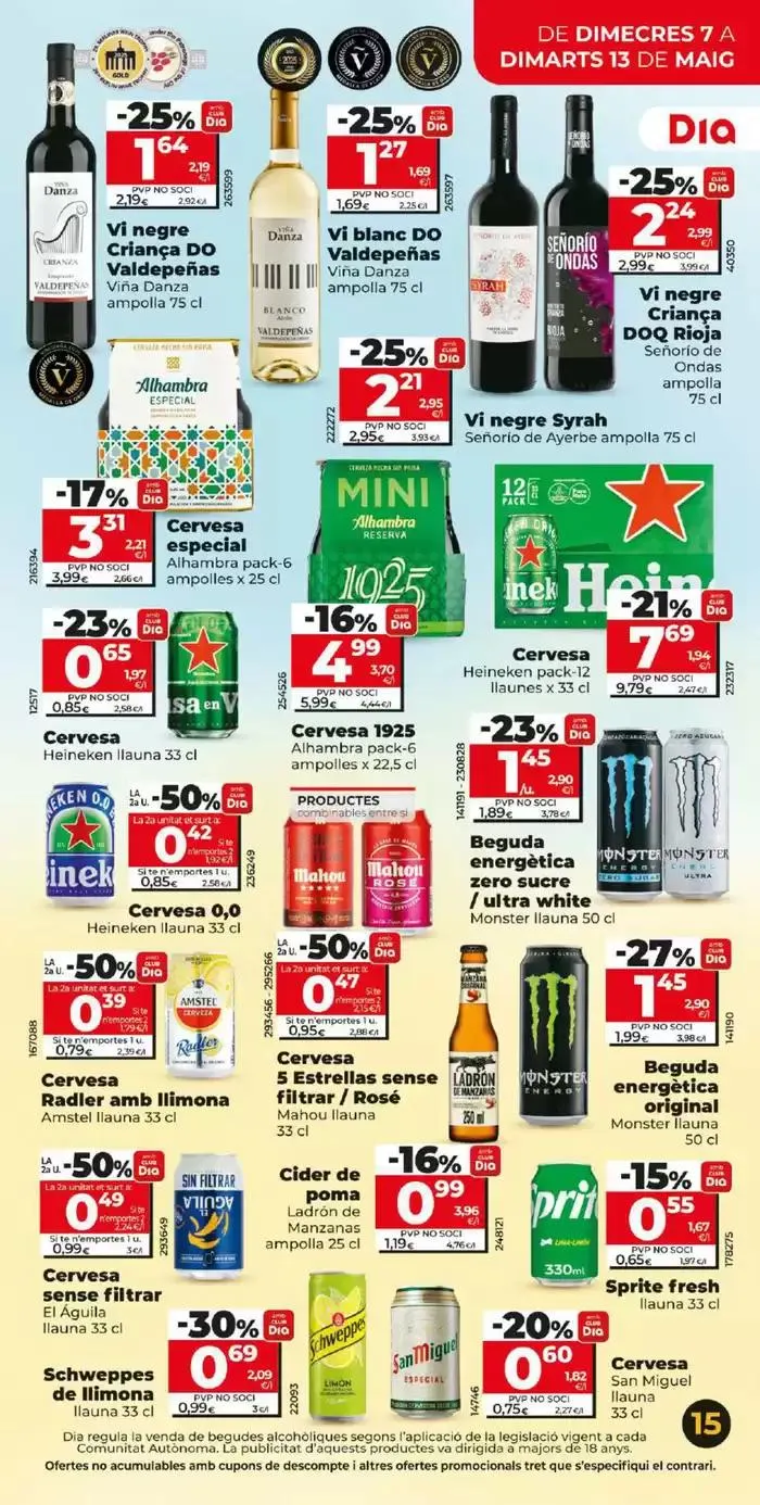 Catálogo de Estalvi en Gran del 7 al 13 de maig 7 de mayo al 13 de mayo 2025 - Página 15
