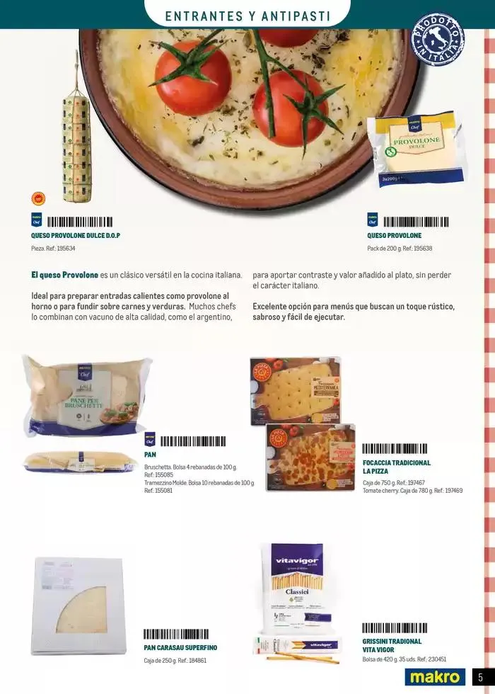 Catálogo de Restaurantes Italianos 2 de mayo al 31 de diciembre 2025 - Página 5