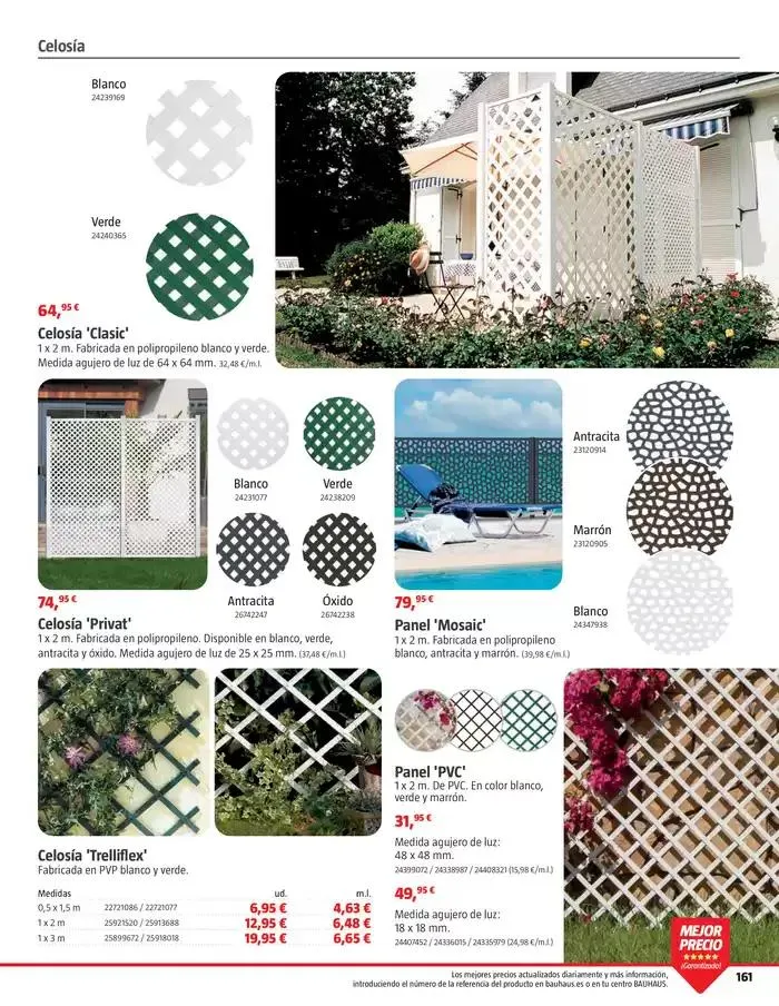 Catálogo de VERANO. Jardín, terraza, balcón.  26 de marzo al 20 de abril 2025 - Página 161