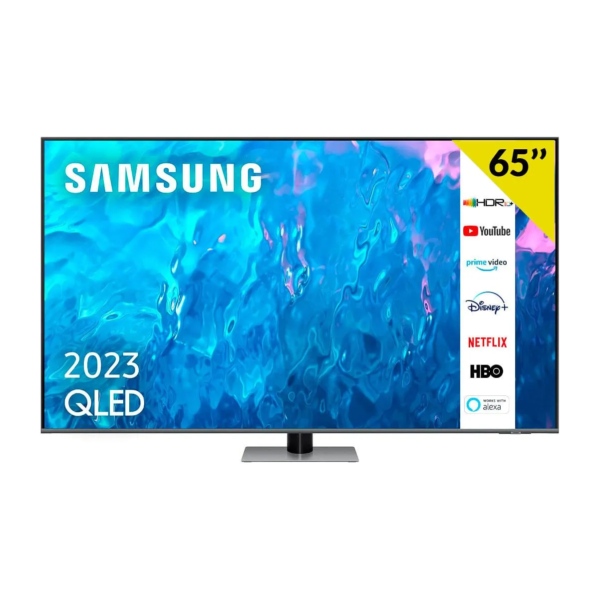 Televisor Smart TV Samsung TQ65Q77CAT 4K UHD QLED 65’’ Tizen F negro