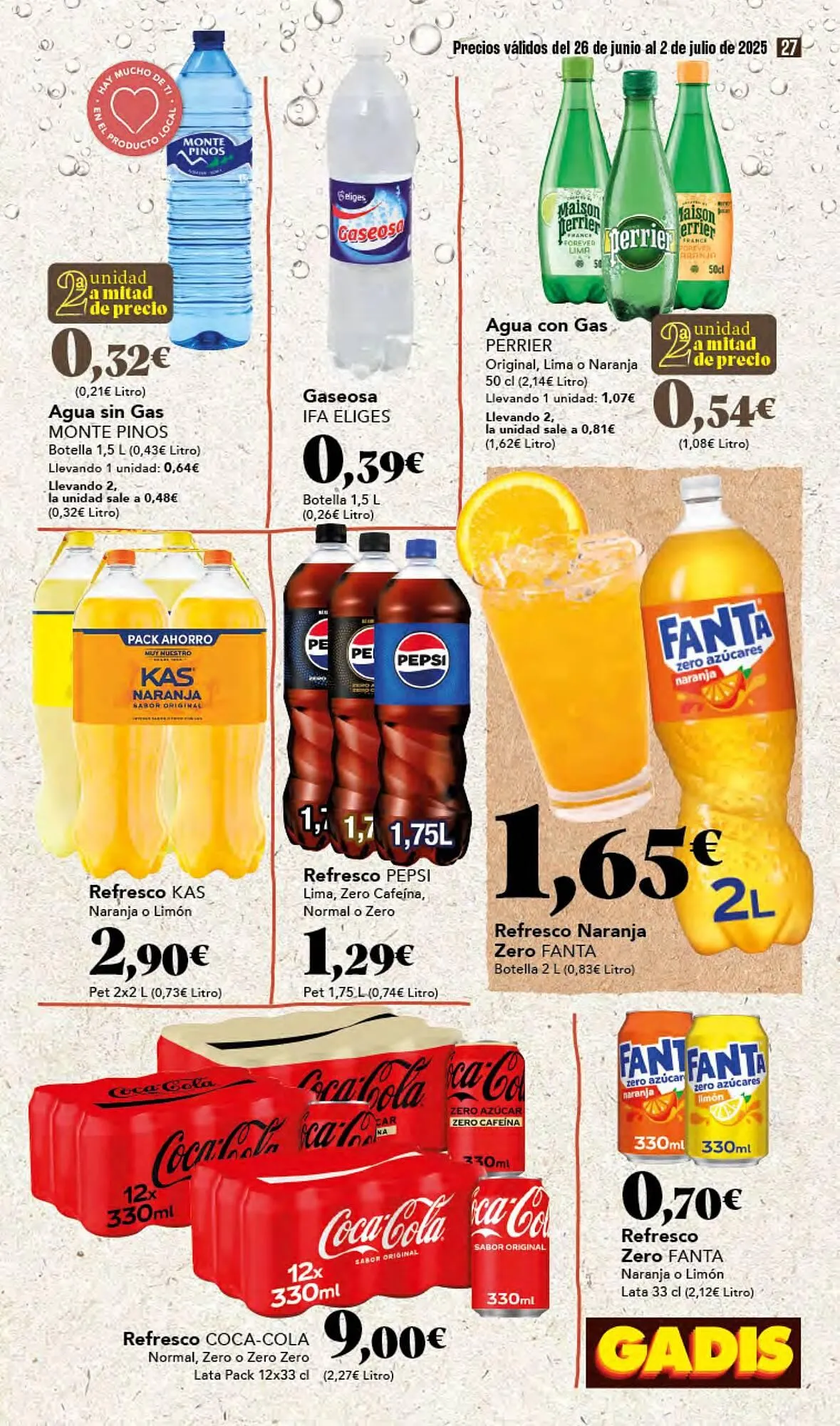 Catálogo de Folleto Gadis 26 de junio al 2 de julio 2025 - Página 27