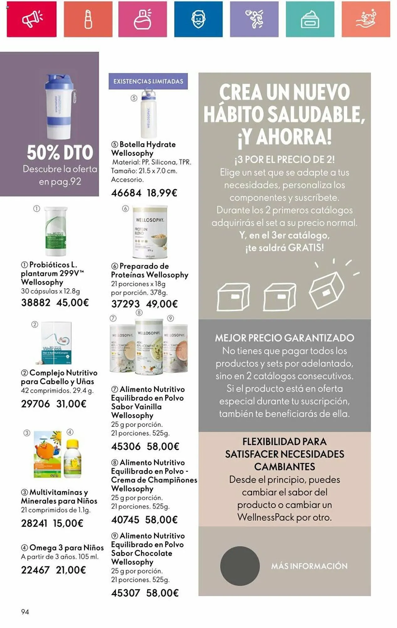 Catálogo de Folleto Oriflame 7 de mayo al 27 de mayo 2024 - Página 94