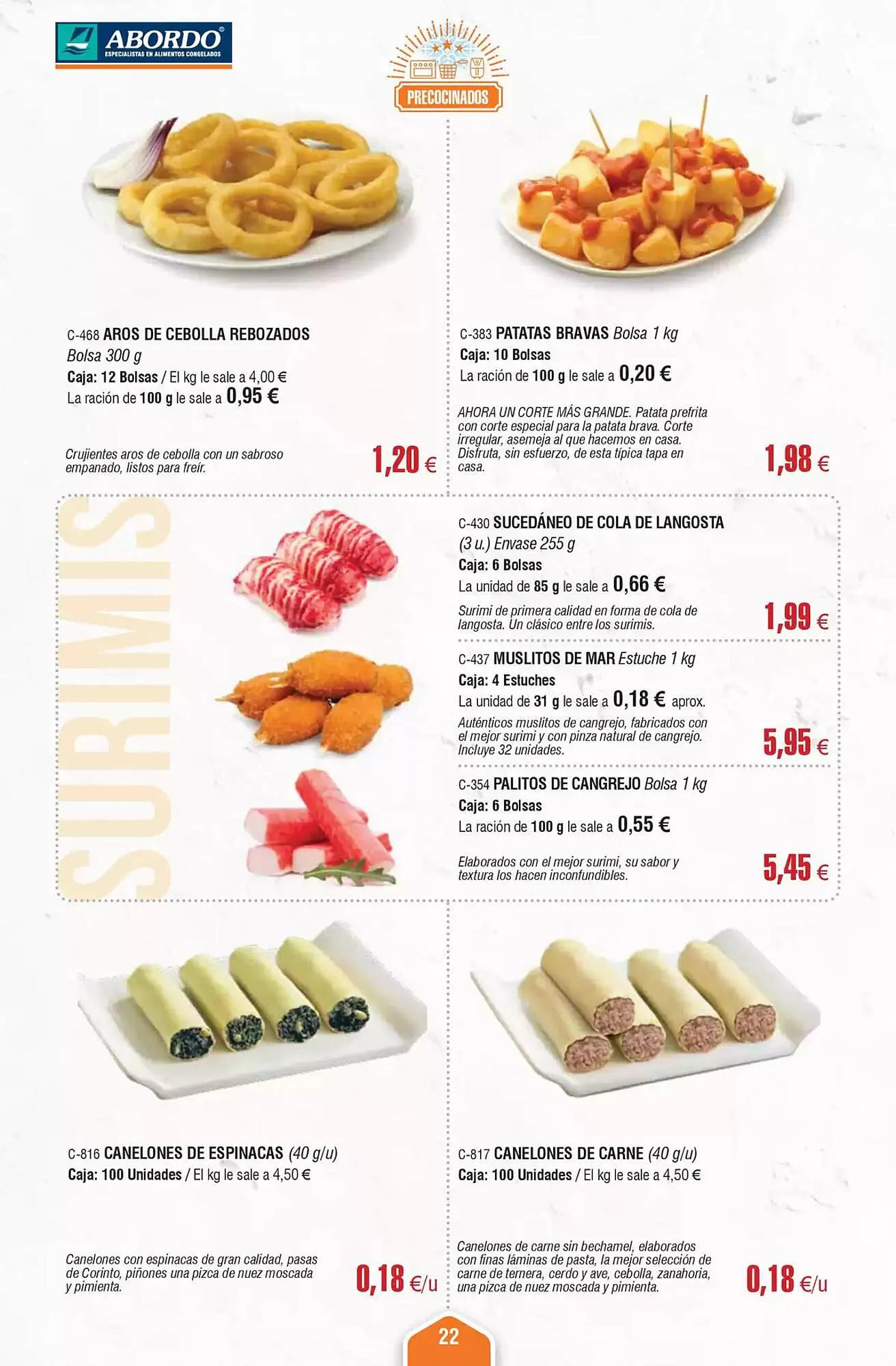 Catálogo de Folleto Abordo 2 de mayo al 31 de mayo 2025 - Página 22