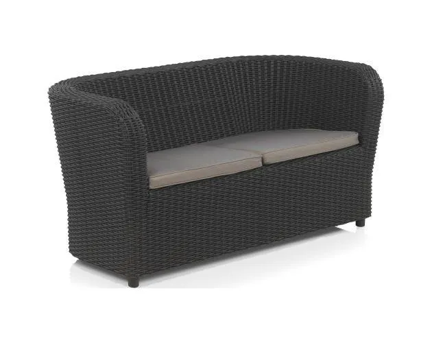 SHAF, Sofá de exterior dos plazas Nova Confort, Grafito