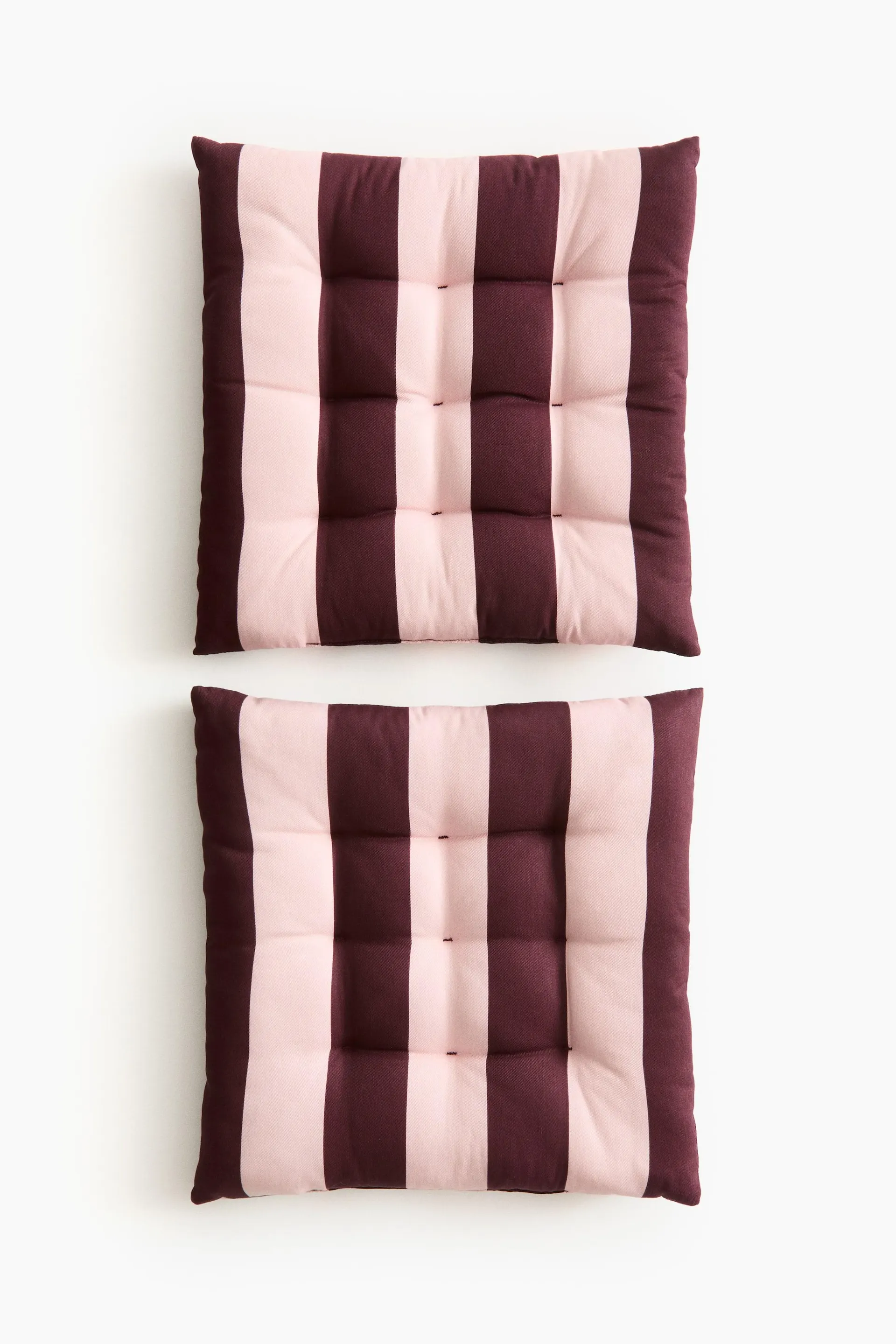 Pack de 2 cojines para silla cuadrados