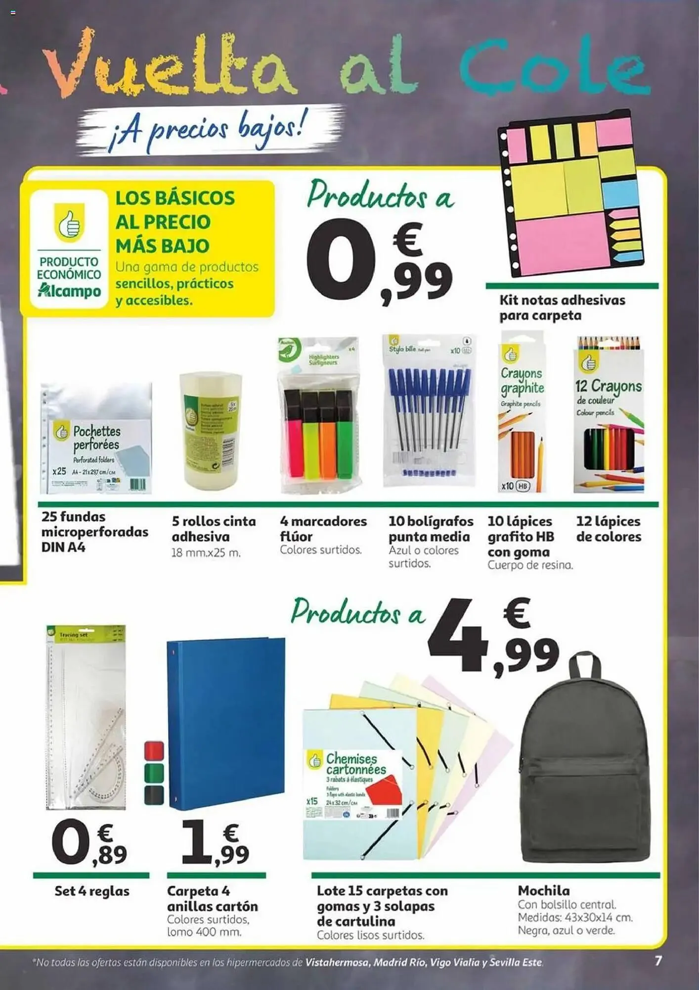 Catálogo de Folleto Alcampo 14 de agosto al 27 de agosto 2025 - Página 7