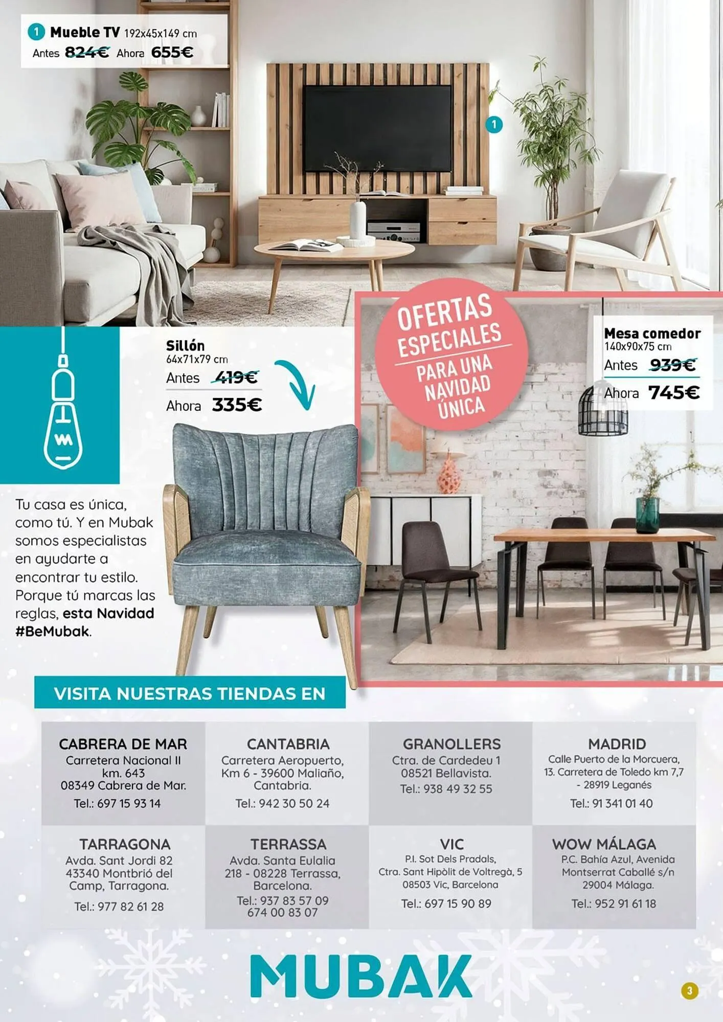 Catálogo de Folleto Mubak 14 de noviembre al 5 de enero 2026 - Página 3