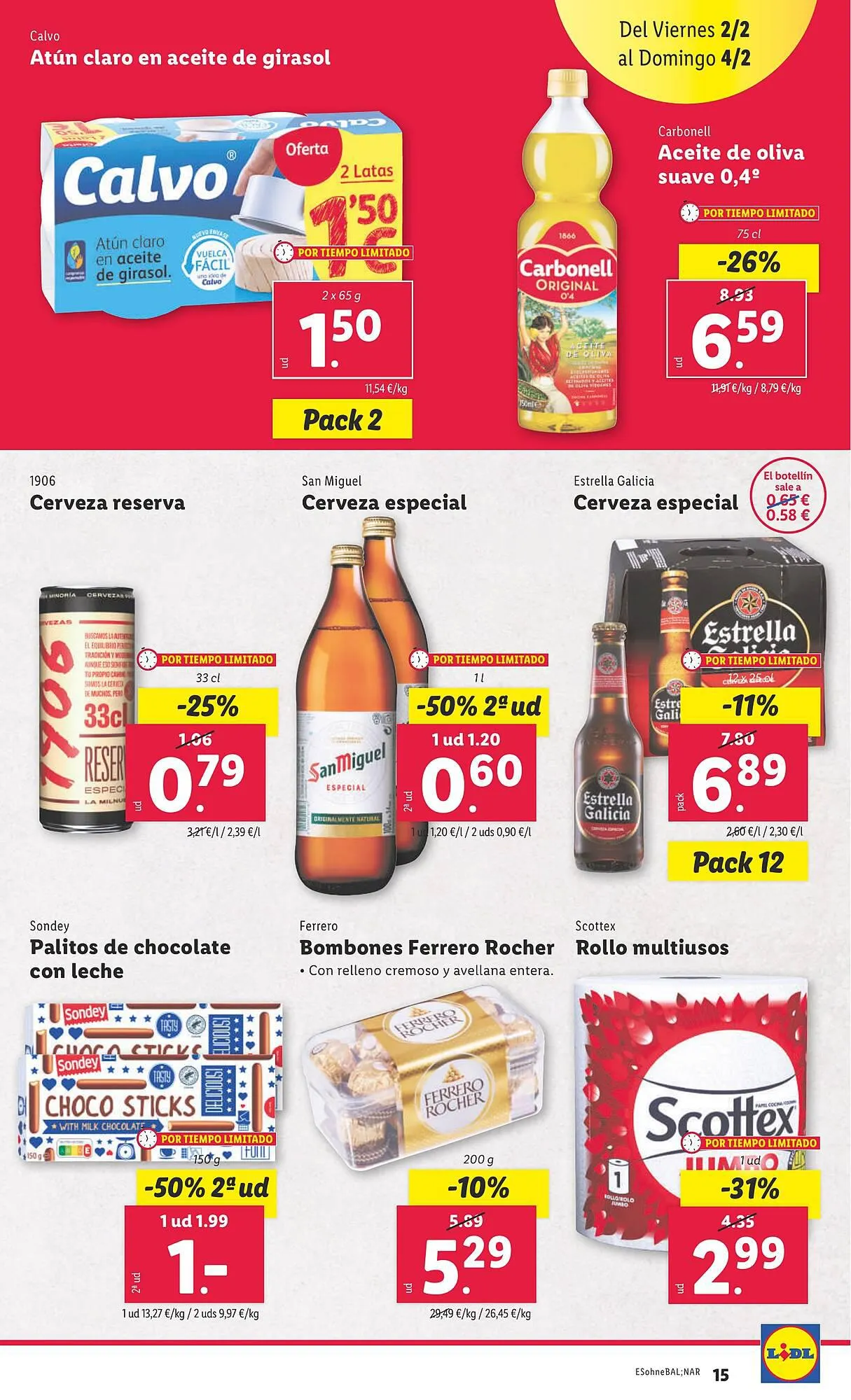 Catálogo de Folleto Lidl 29 de enero al 4 de febrero 2024 - Página 35