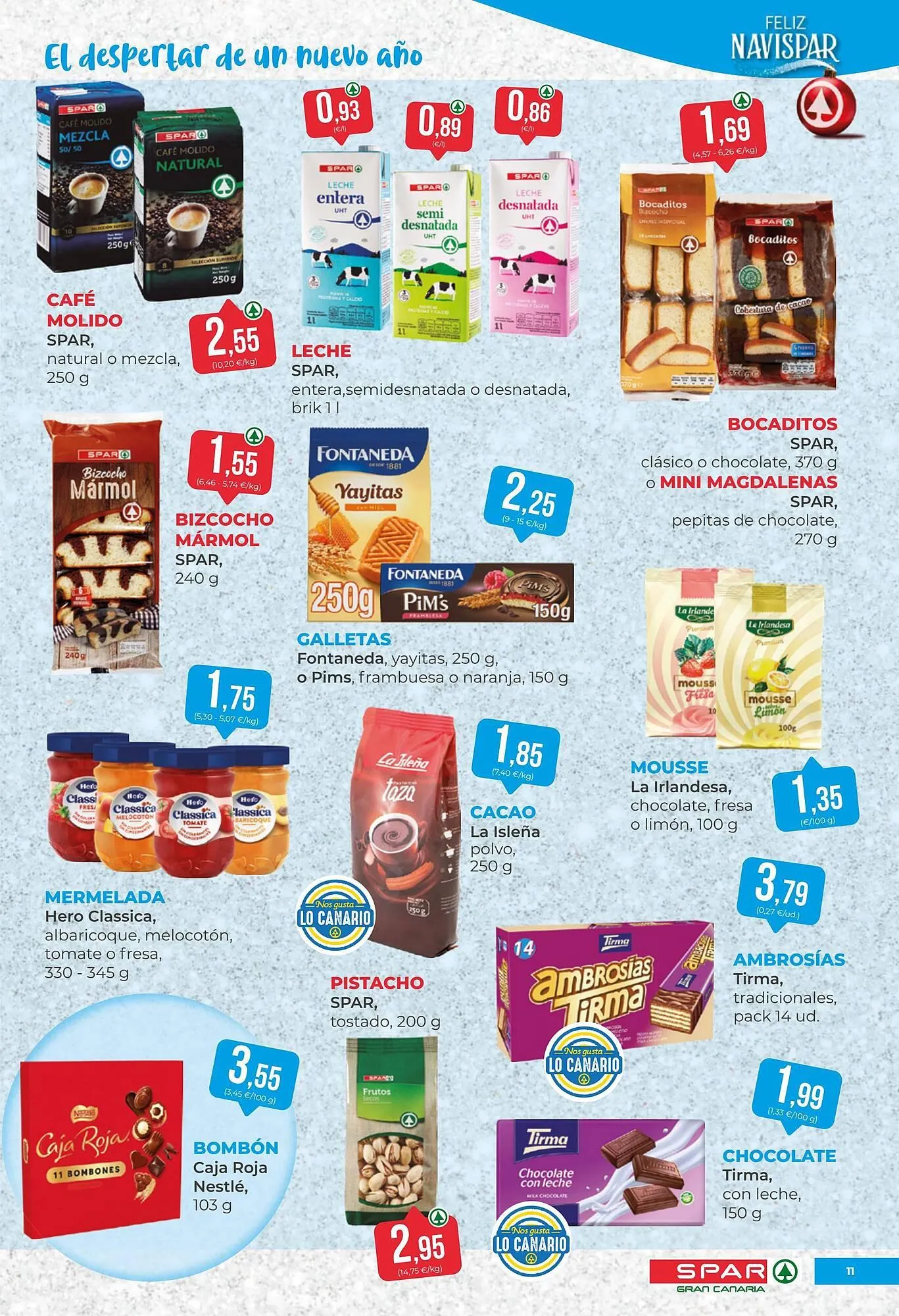 Catálogo de Folleto SPAR Gran Canaria 30 de diciembre al 5 de enero 2026 - Página 11