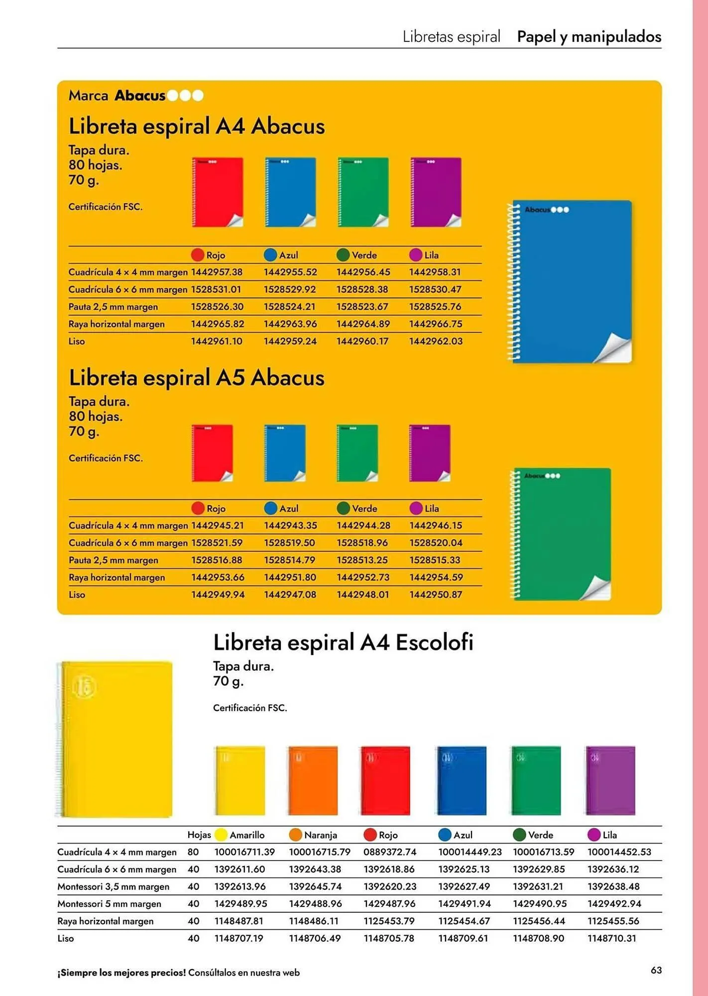Catálogo de Catálogo Abacus 20 de abril al 31 de agosto 2027 - Página 65