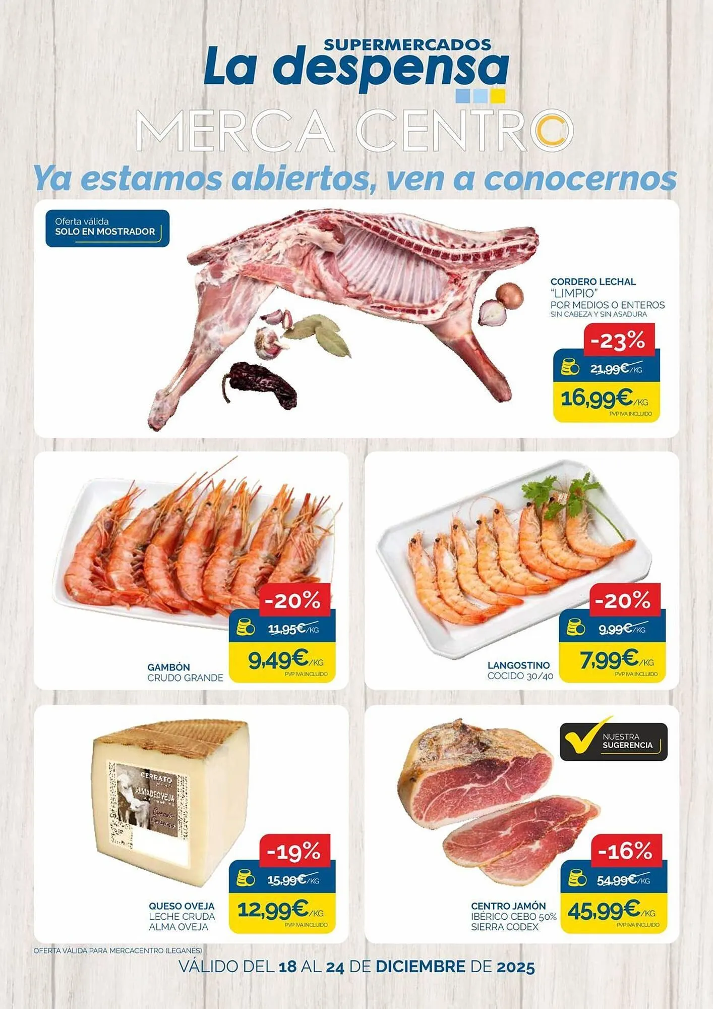 Catálogo de Folleto Supermercados La Despensa 18 de diciembre al 24 de diciembre 2025 - Página 1