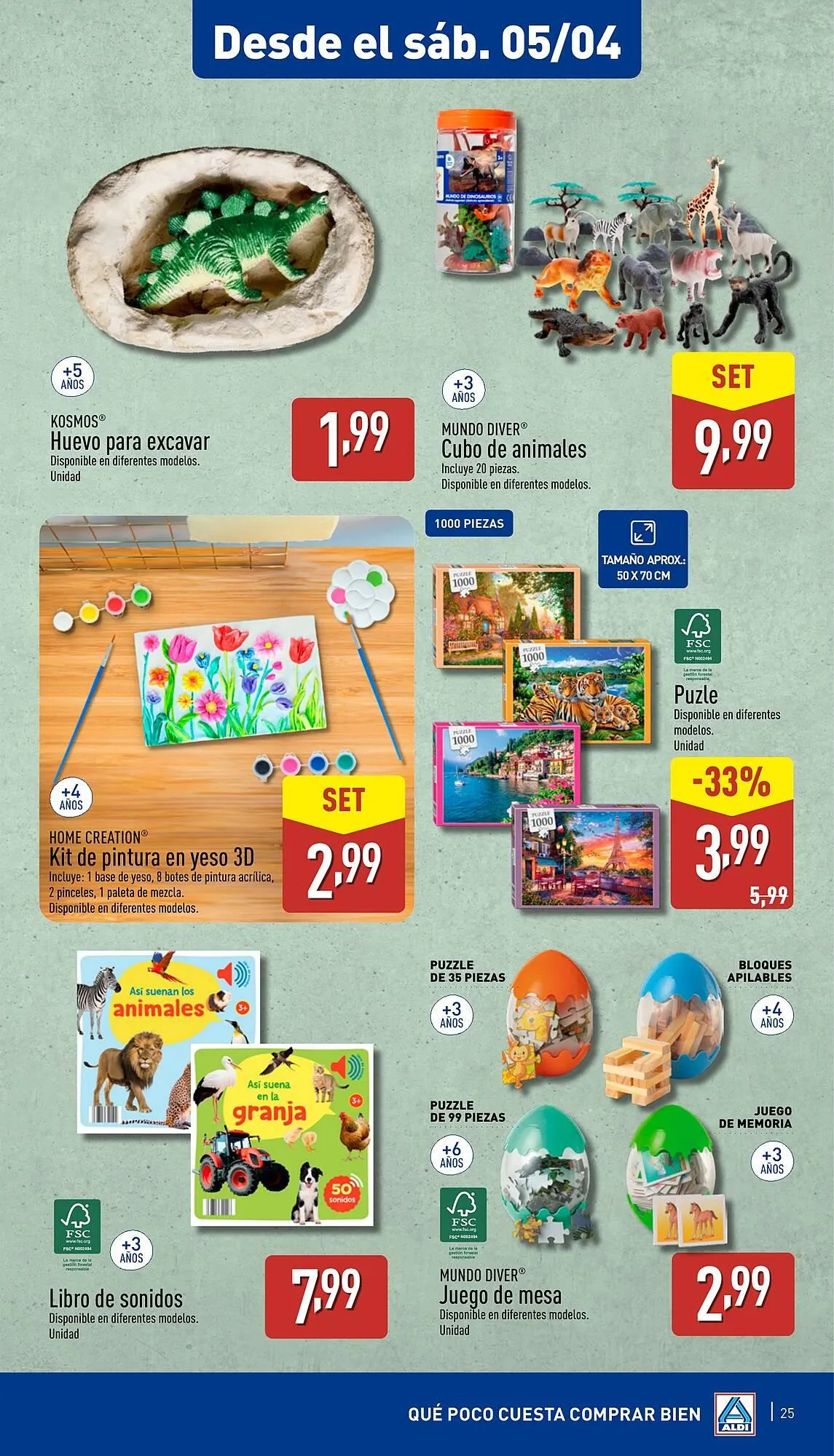 Catálogo de Folleto ALDI 2 de abril al 6 de abril 2025 - Página 25