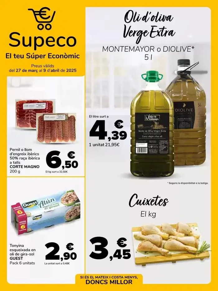 Catálogo de Supeco, tu super económico 27 de marzo al 9 de abril 2025 - Página 1
