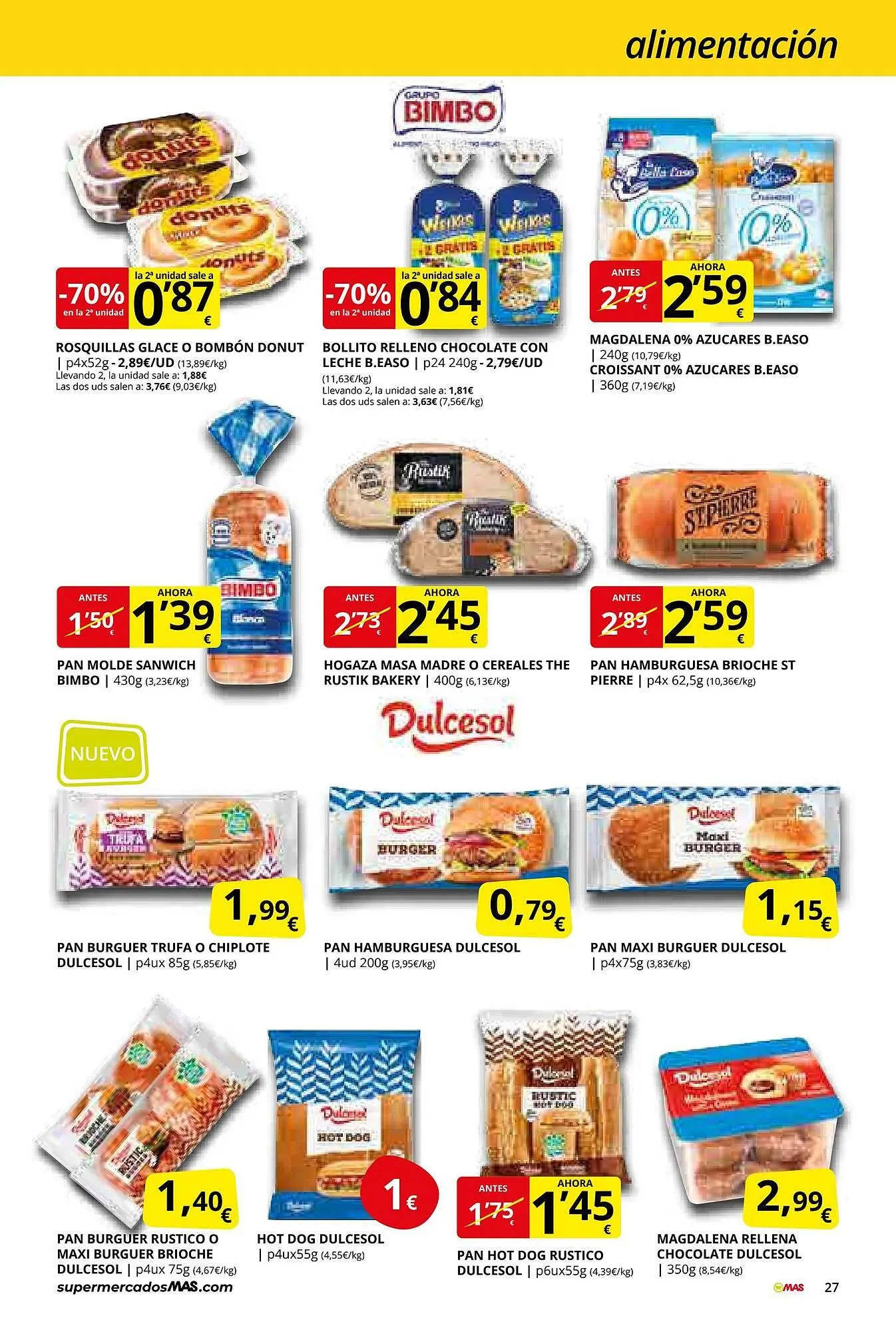 Catálogo de Folleto Supermercados MAS 27 de junio al 31 de julio 2025 - Página 27