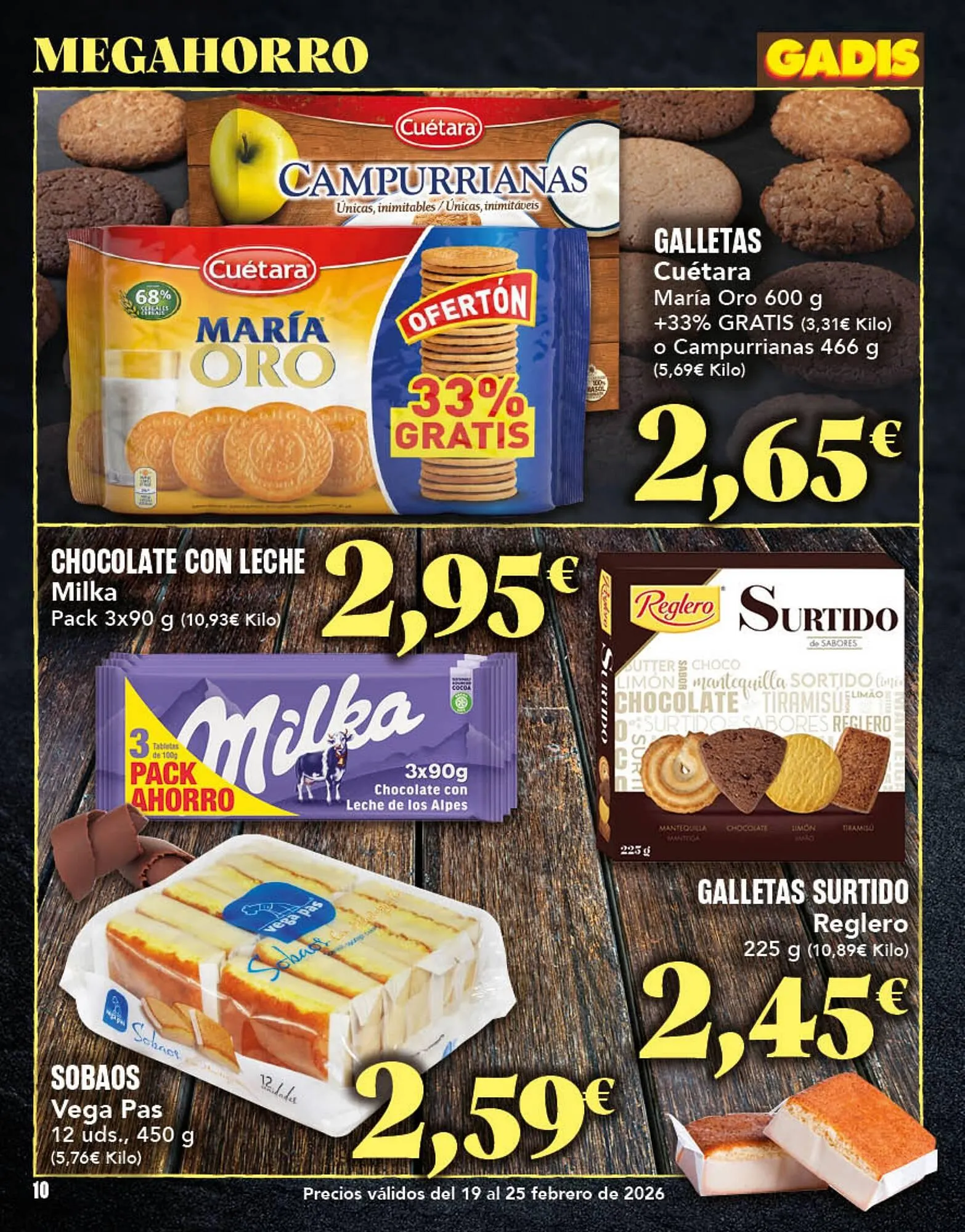 Catálogo de Folleto Gadis 19 de febrero al 25 de febrero 2026 - Página 10