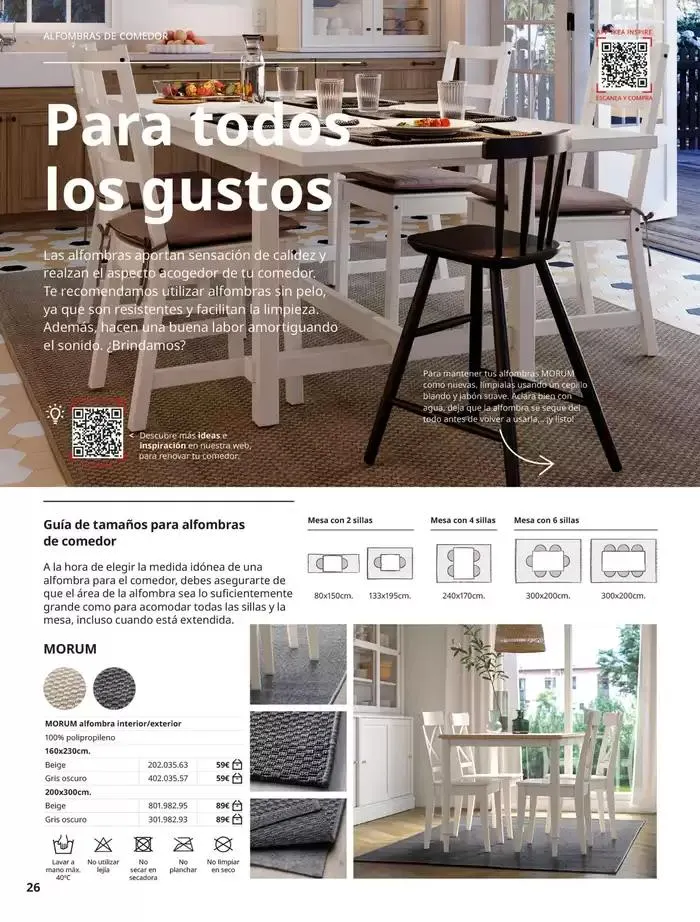 Catálogo de IKEA Catálogo Alfombras 3 de octubre al 31 de enero 2025 - Página 26