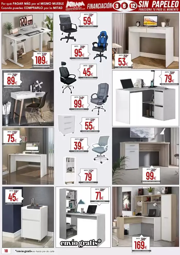 Catálogo de Atrapamuebles. Tu tienda de muebles ONLINE. 26 de abril al 31 de mayo 2025 - Página 18