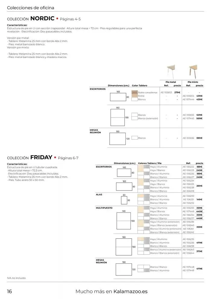 Catálogo de Mobiliario de Oficina 27 de marzo al 31 de diciembre 2025 - Página 16