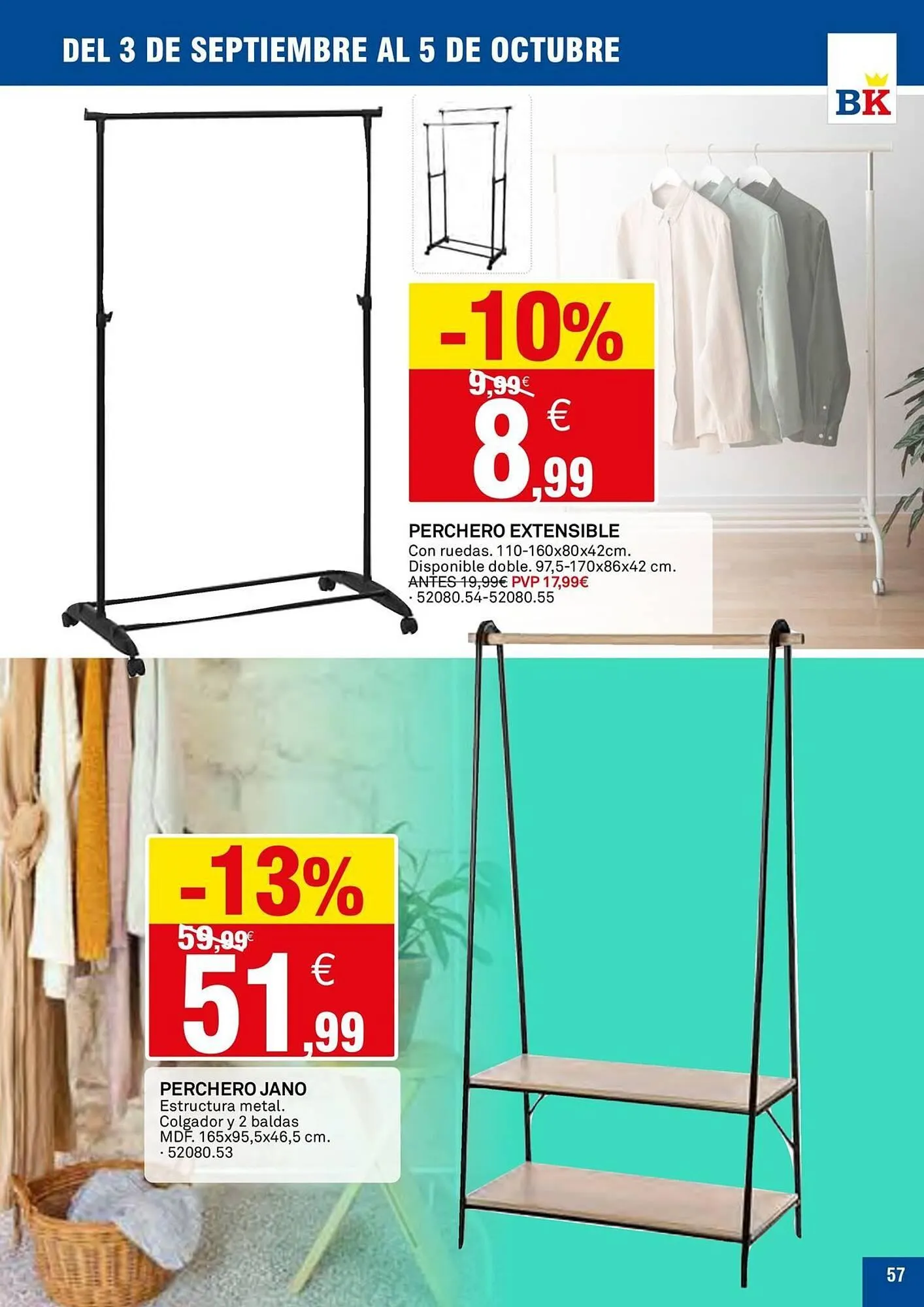 Catálogo de Catálogo Bricoking 3 de septiembre al 15 de octubre 2025 - Página 57