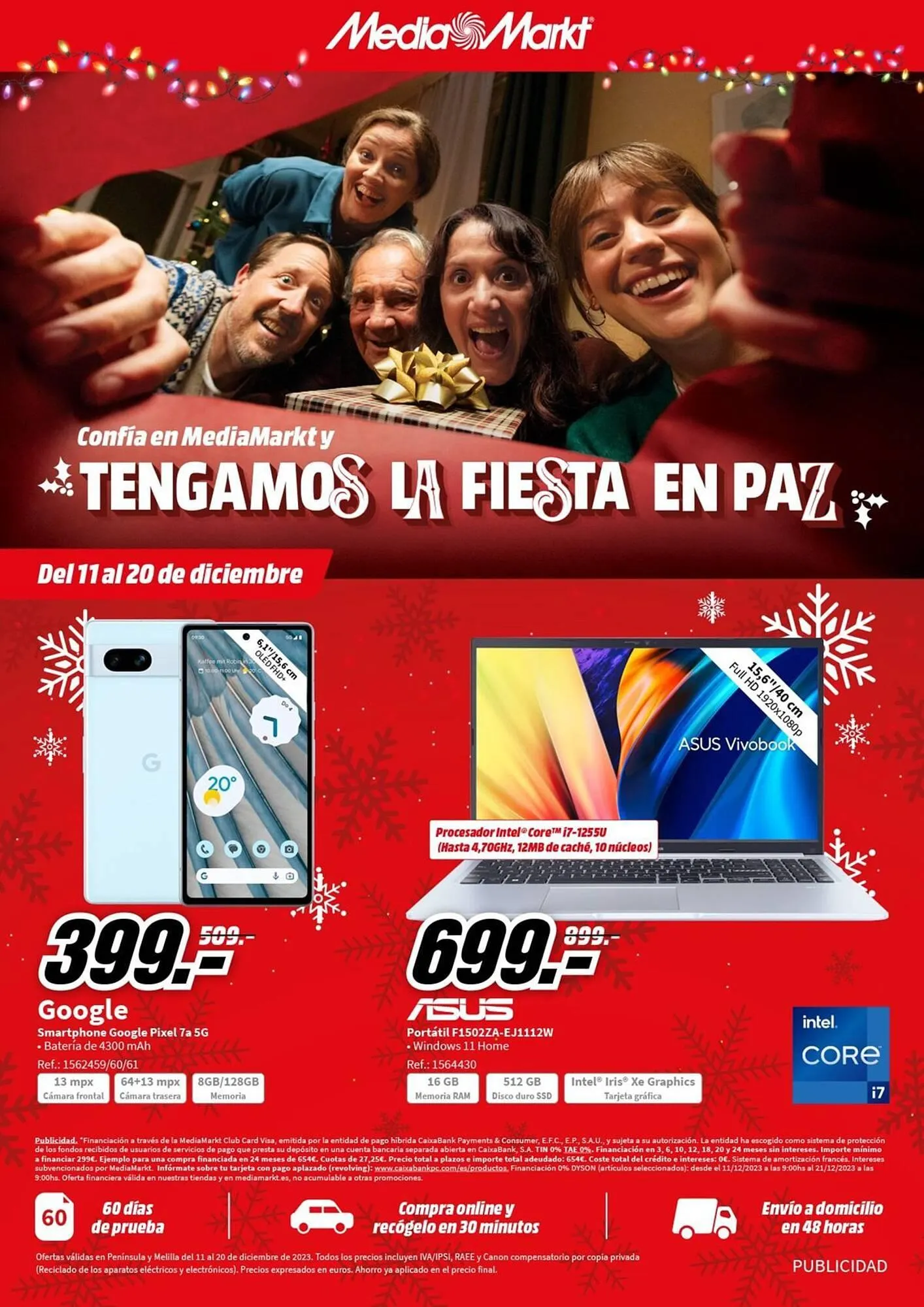 Catálogo de Folleto MediaMarkt 11 de diciembre al 20 de diciembre 2023 - Página 1