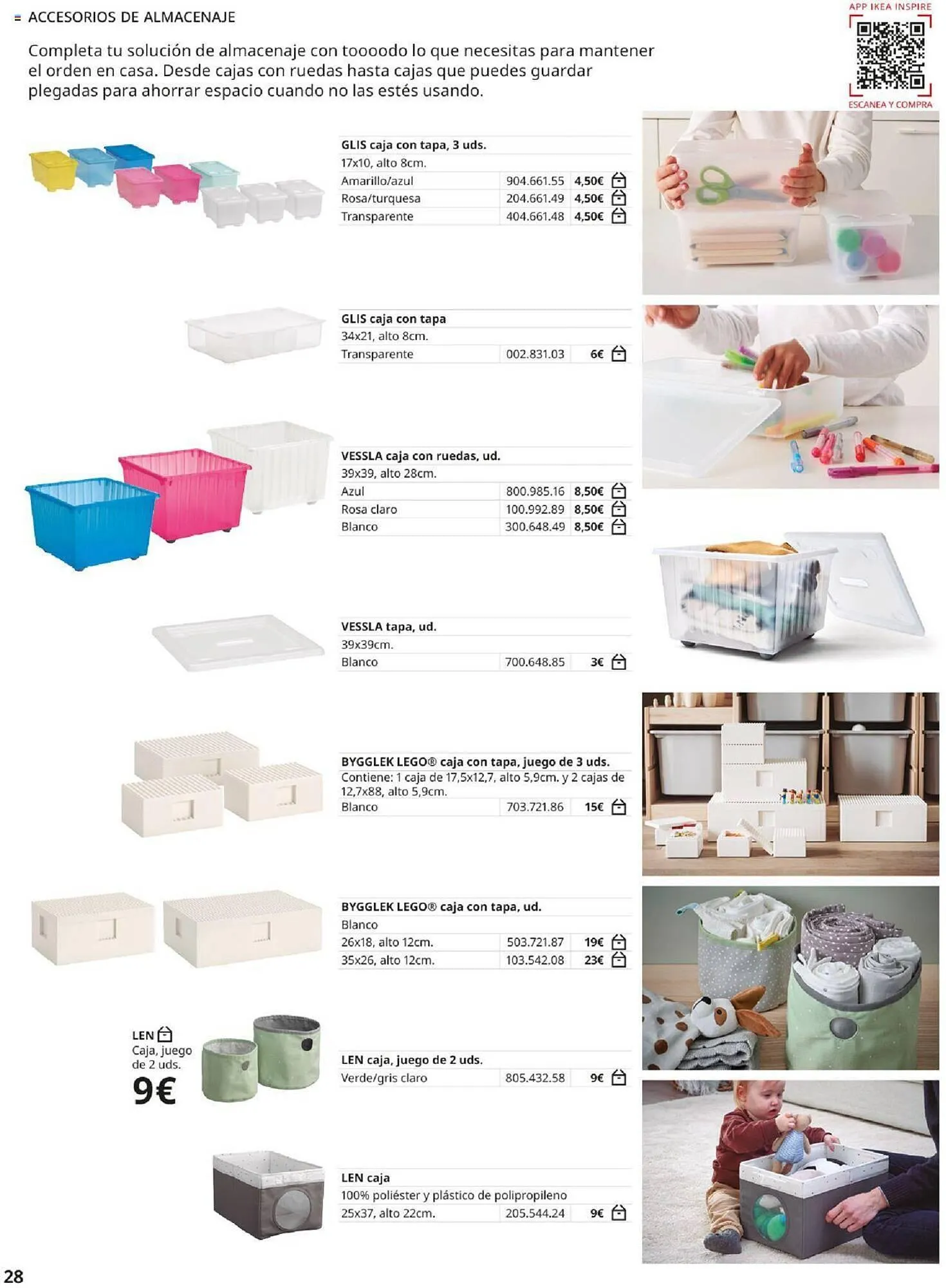 Catálogo de Folleto Almacenaje Infantil IKEA 18 de septiembre al 31 de enero 2025 - Página 28