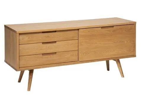 Aparador 1 Puerta Berna Roble Natural