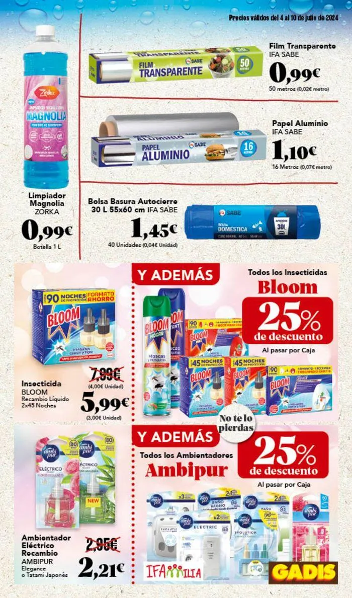 Catálogo de Precios válidos del 4 al 10 de julio de 2024 para los Gadis de Castilla y León 4 de julio al 10 de julio 2024 - Página 39