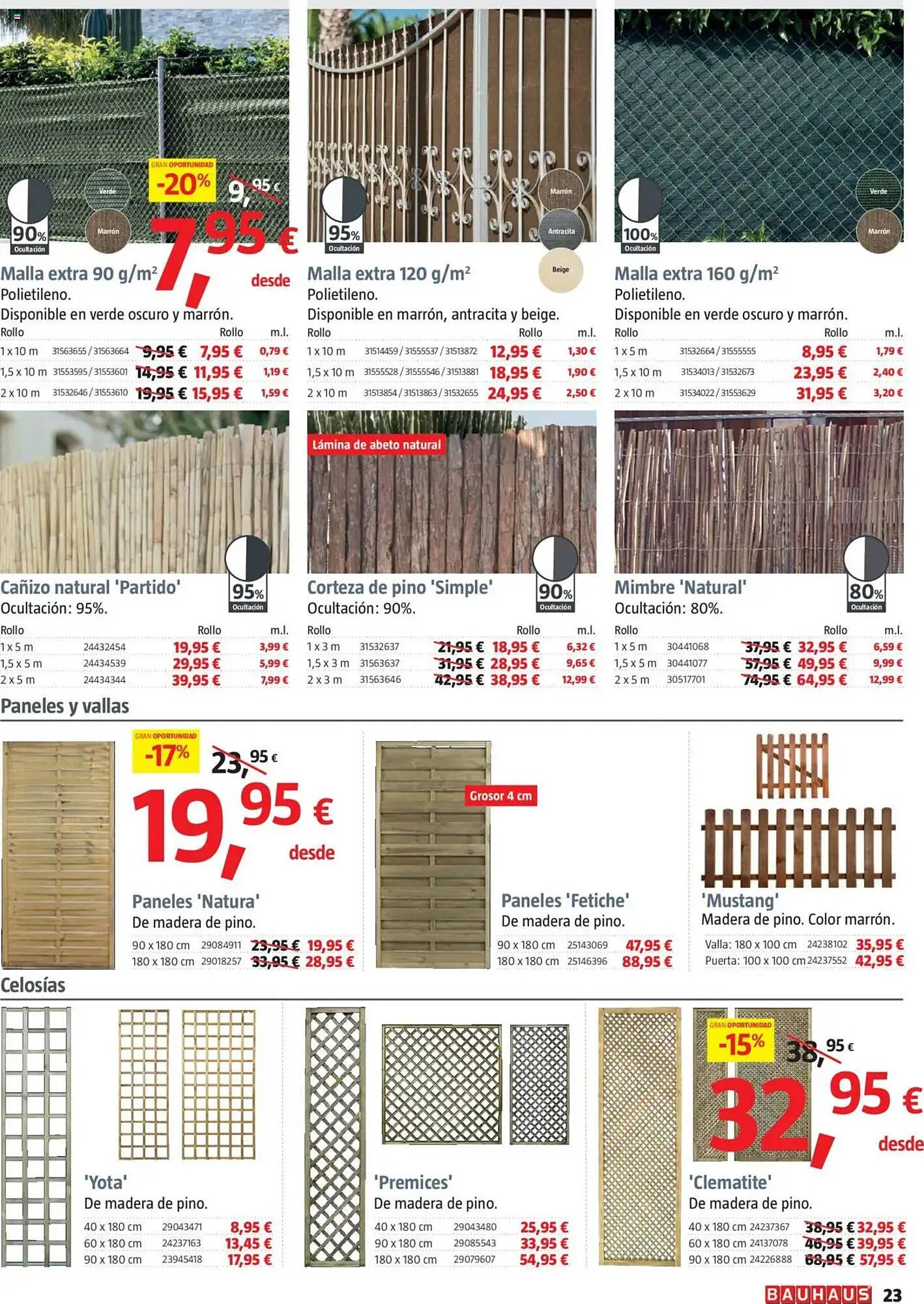 Catálogo de Folleto Bauhaus 29 de mayo al 25 de junio 2025 - Página 23