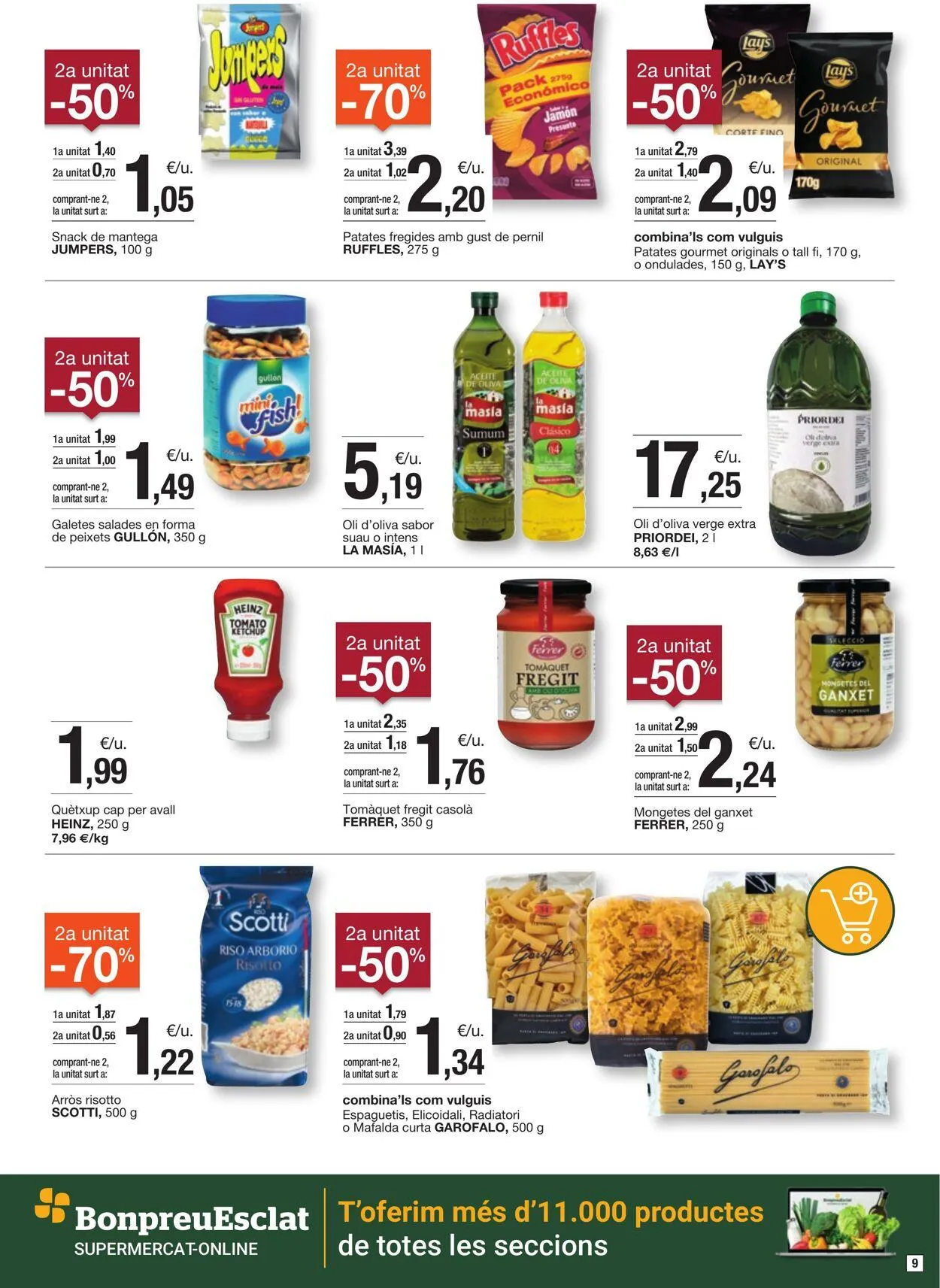 Catálogo de Bonpreu Oferta actual 28 de febrero al 14 de marzo 2025 - Página 9