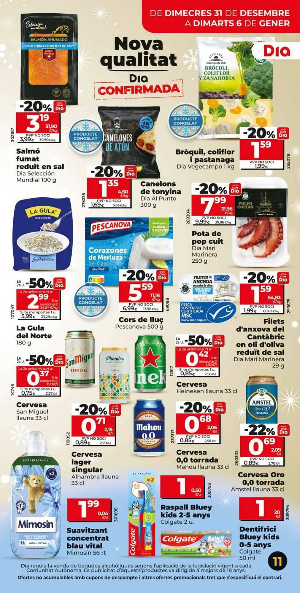 Catálogo de Folleto Dia 31 de diciembre al 6 de enero 2026 - Página 11