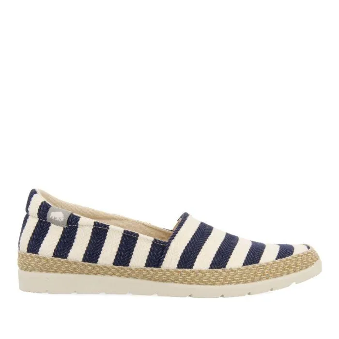 BLUE NAVY ESPADRILLES CAMPING STYLE WITH RECYCLED COTTON FOR MEN STROUD