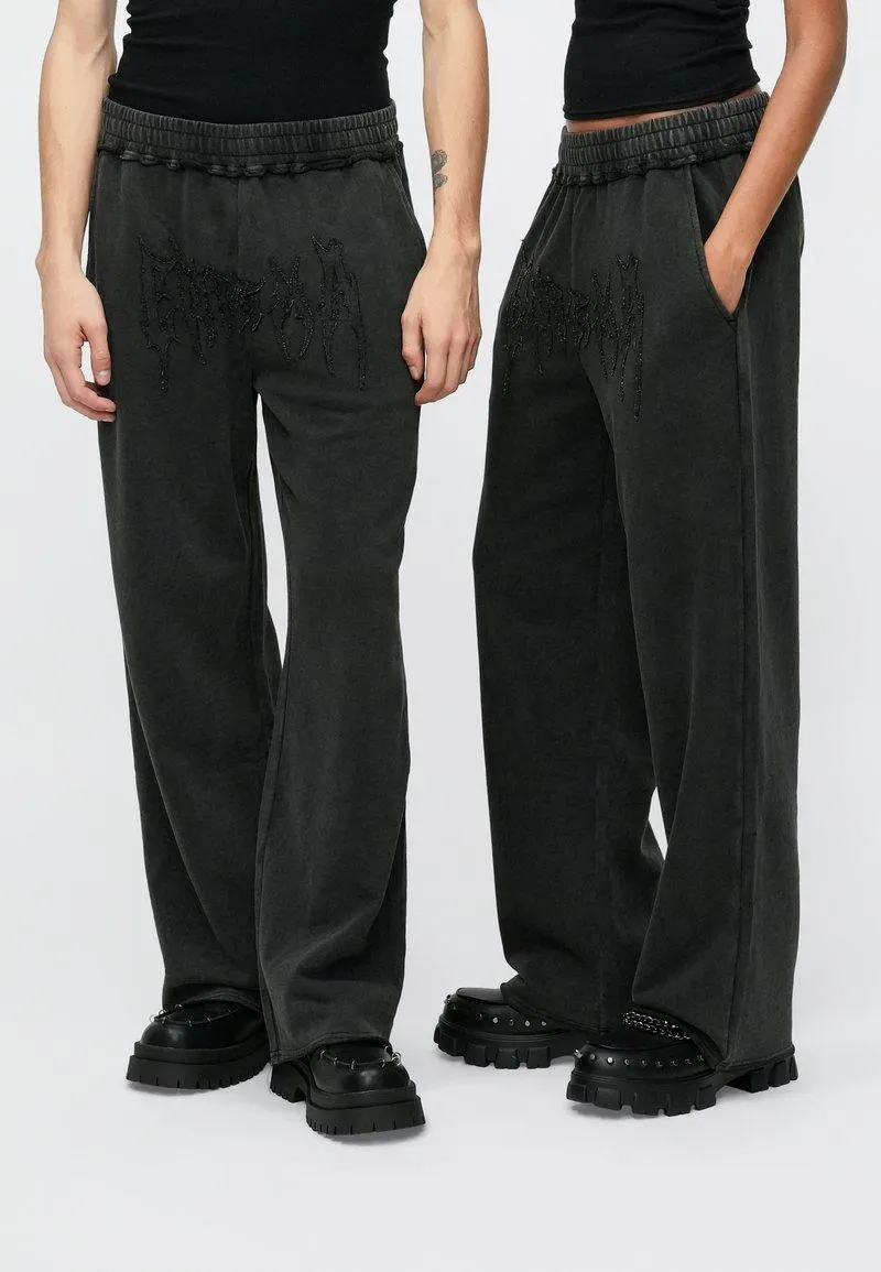 UNISEX - Pantalones deportivos - dark grey