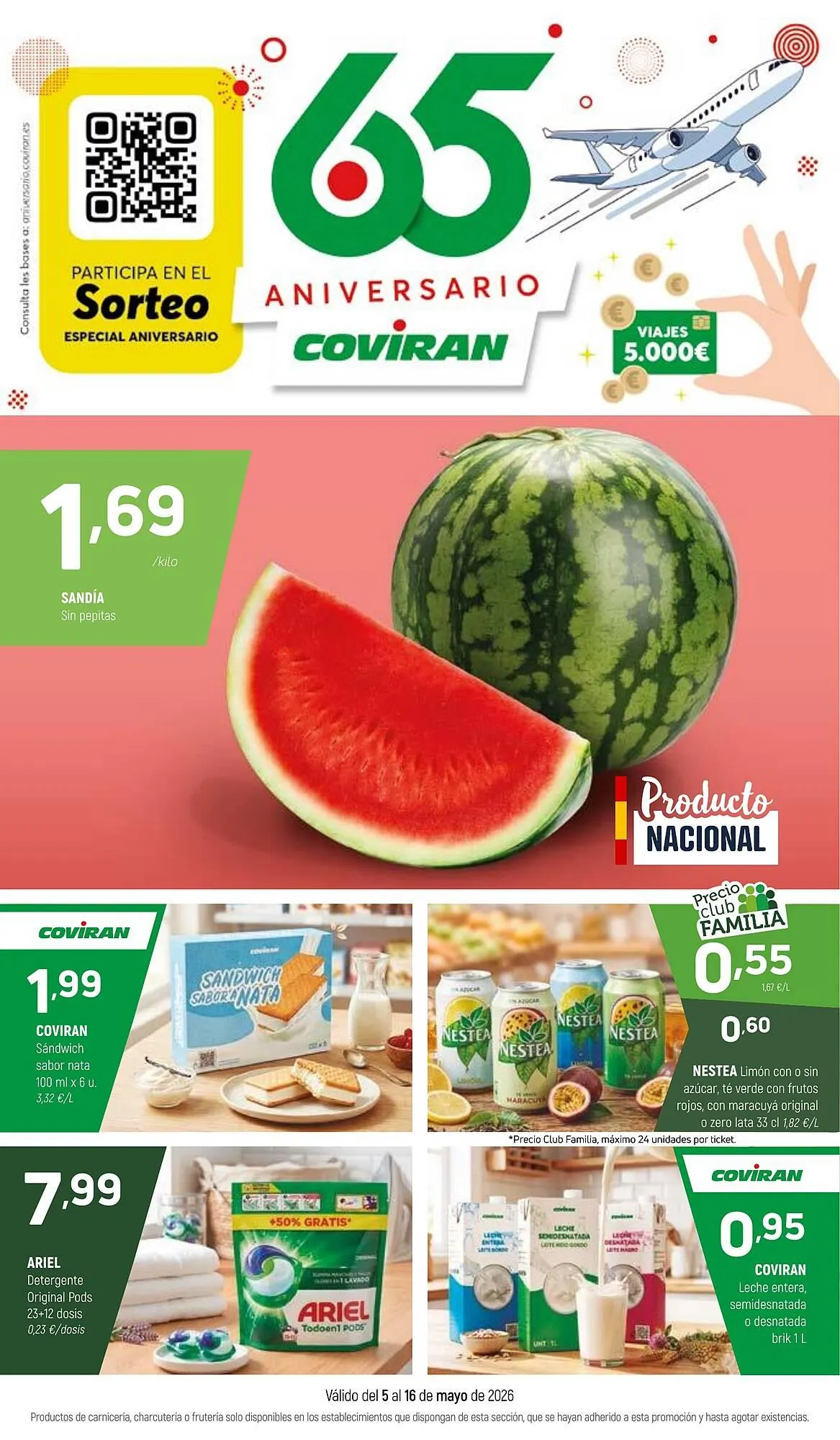 Catálogo de Catálogo Coviran 5 de mayo al 16 de mayo 2026 - Página 1