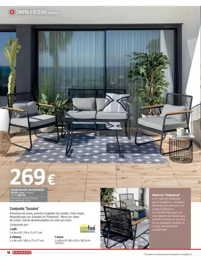 Catálogo de VERANO. Jardín, terraza, balcón. 26 de marzo al 20 de abril 2025 - Página 18