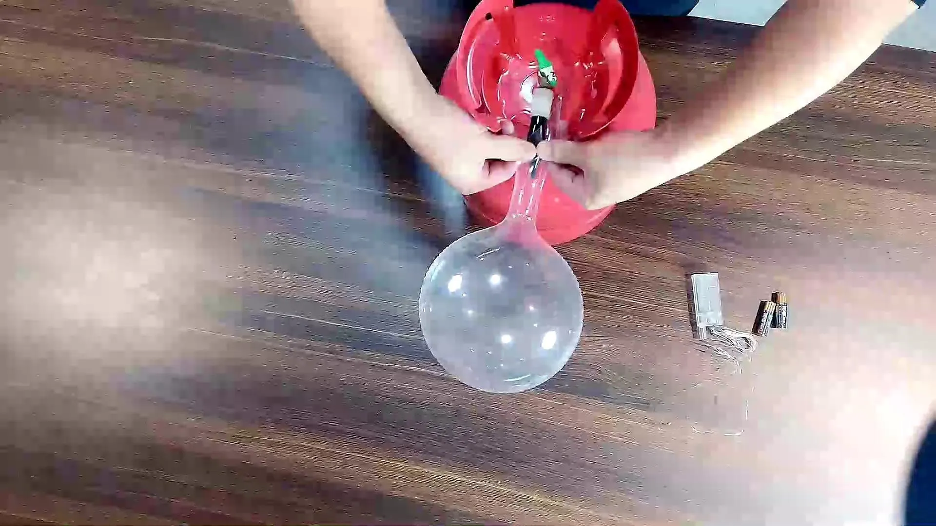 globo led luminoso fiesta suministros de boda decoración burbuja transparente decoración fiesta de cumpleaños boda globos led luces de cadena regalo de navidad