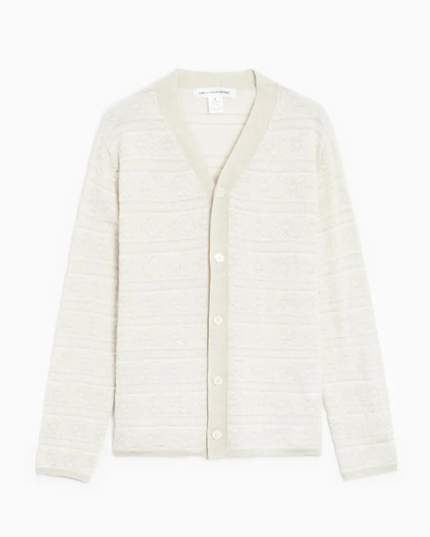 Comme Des Garçons Shirt Men's Knit Cargidan