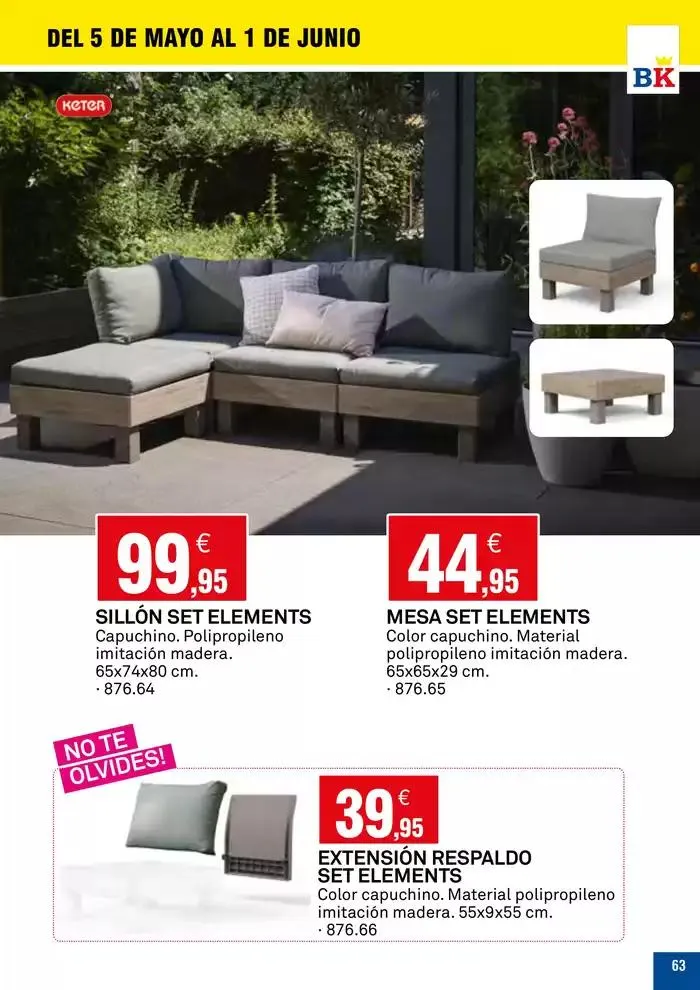 Catálogo de Válido del 5 de mayo al 1 de junio 5 de mayo al 1 de junio 2025 - Página 63