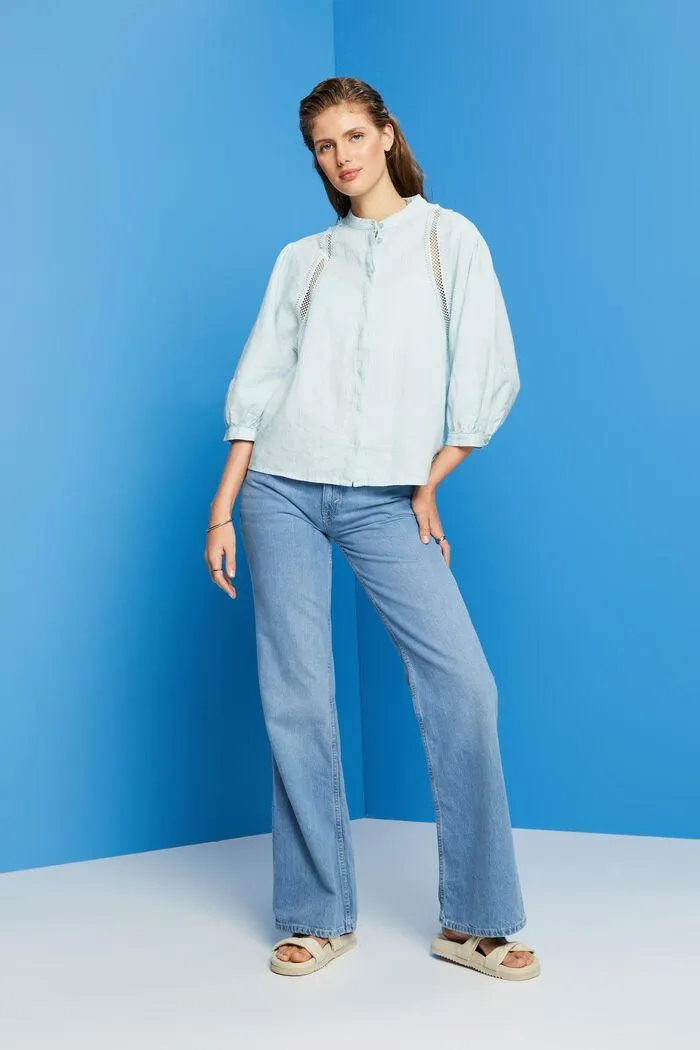 Blusa de lino