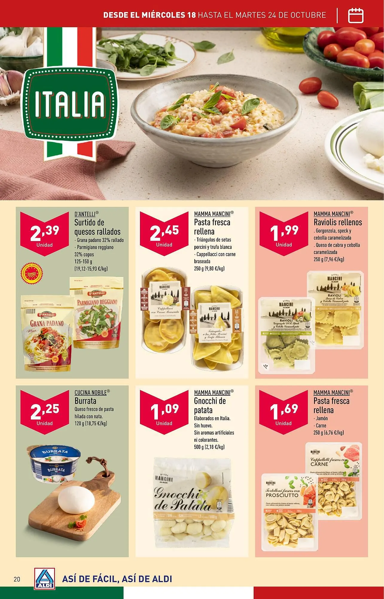 Catálogo de Folleto ALDI 18 de octubre al 24 de octubre 2023 - Página 20