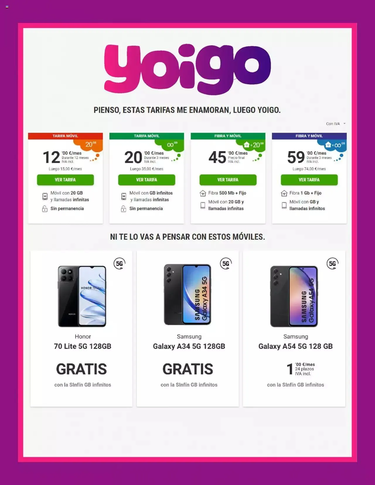 Catálogo de Yoigo ofertas 18 de agosto al 31 de diciembre 2023 - Página 2