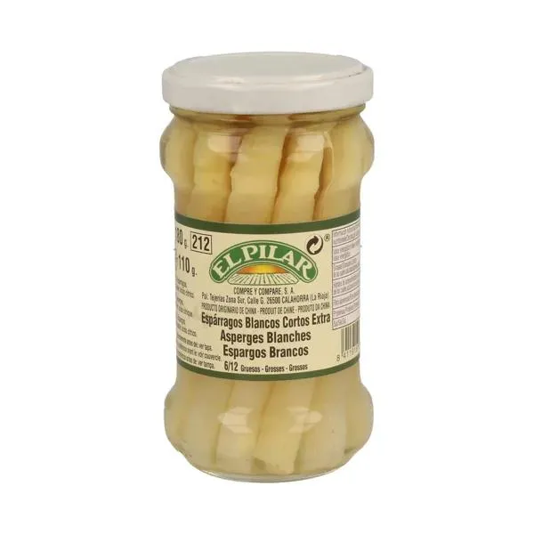 ESPÁRRAGO BLANCO CORTO 110G