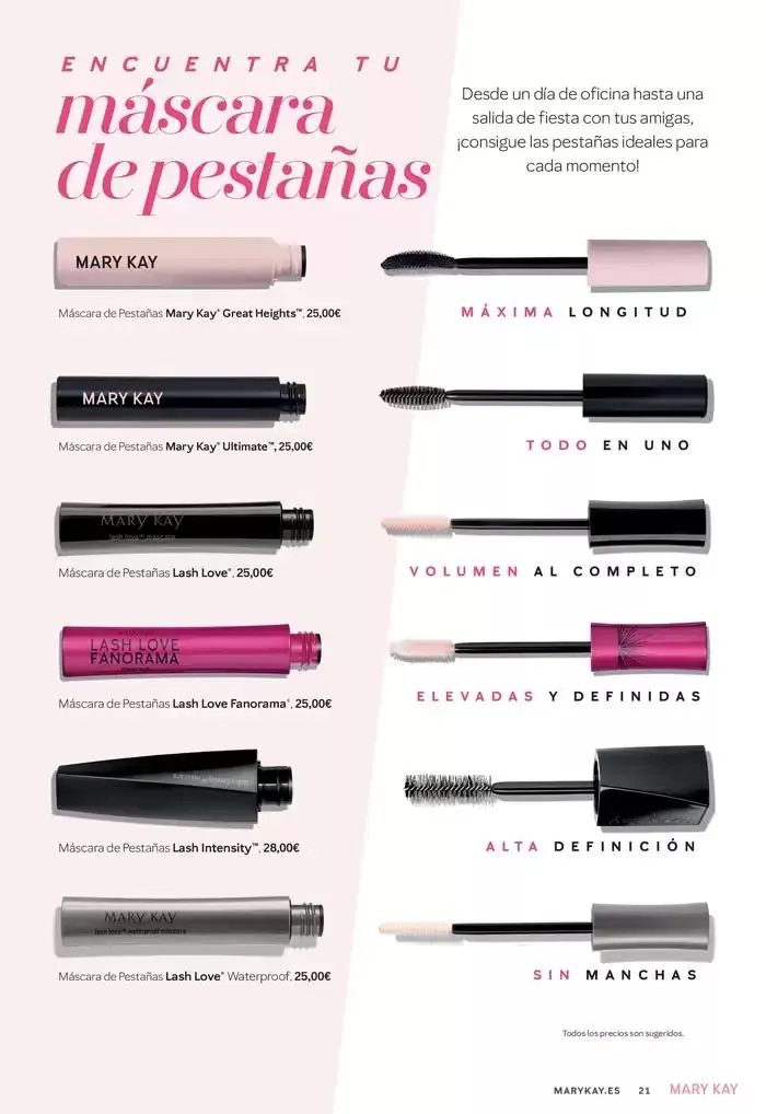 Catálogo de Folleto "Belleza Mary Kay" - Primavera 2025 16 de abril al 30 de abril 2025 - Página 21