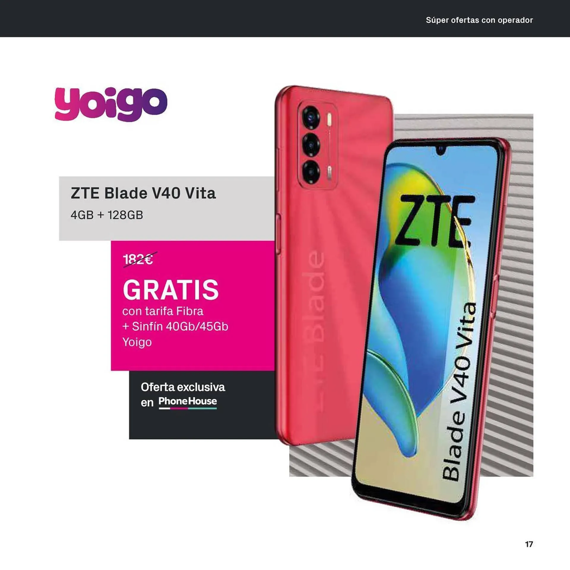 Catálogo de Folleto Phone House 6 de noviembre al 31 de diciembre 2023 - Página 17