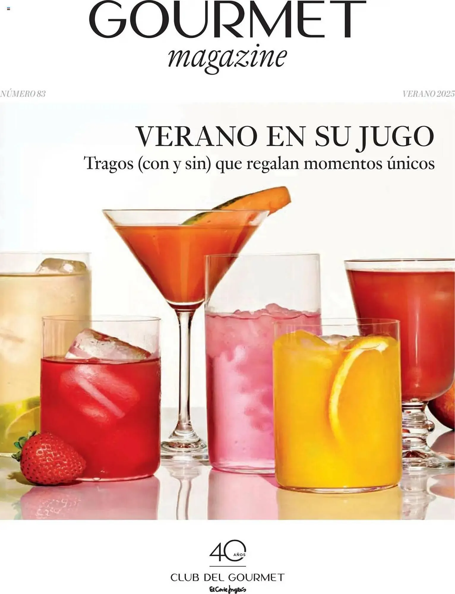 Catálogo de Folleto El Corte Inglés 27 de junio al 31 de agosto 2025 - Página 1